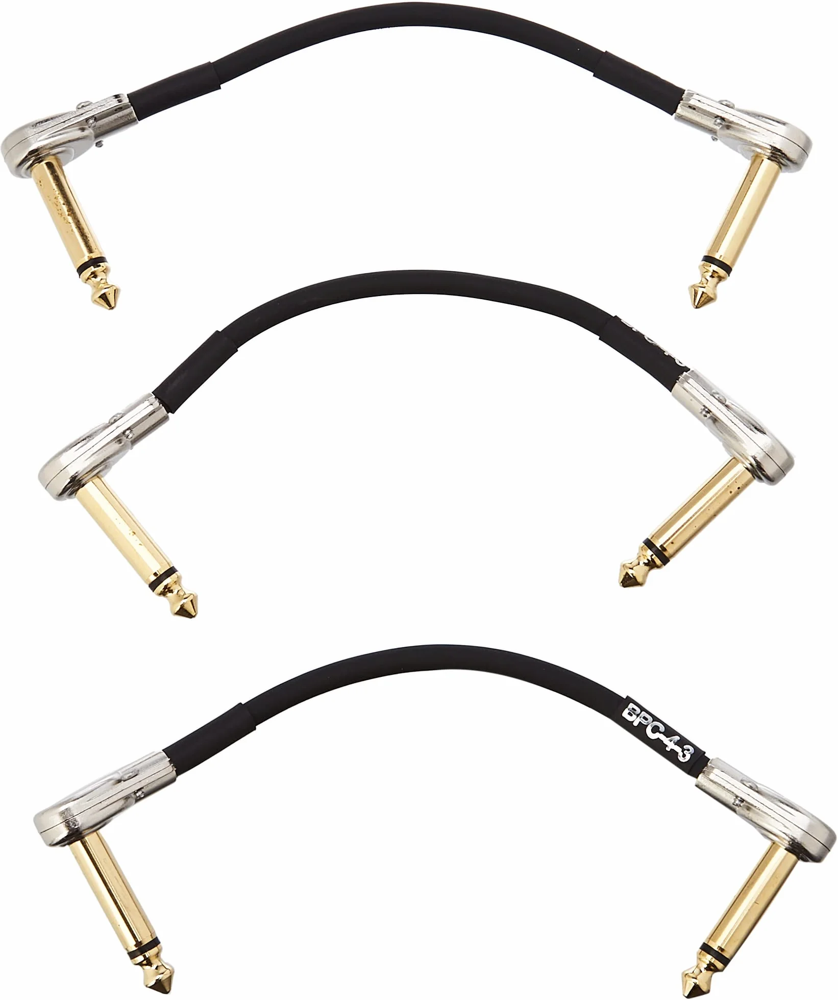 BOSS Bpc-4-3 kabel krosowy 10 cm trzypak do pedałów z wąskimi wtyczkami