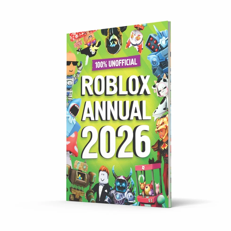 100% Unofficial Roblox Annual 2026: Brand new for 2025 – the iconic companion jam-packed with tips, hacks, facts and more! The perfect present for gamers of all ages