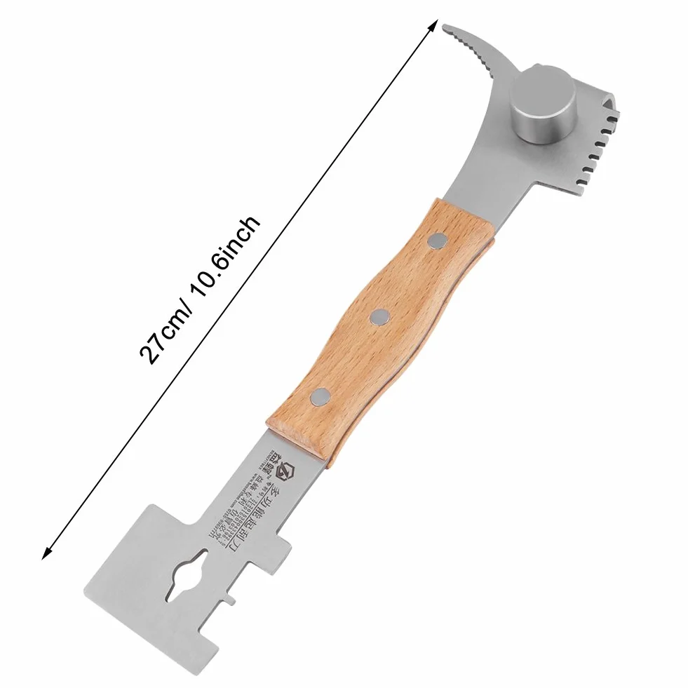 Walfront Pro 7 w 1 skrobaczka do uli, wielofunkcyjne narzędzie do pszczelarstwa
