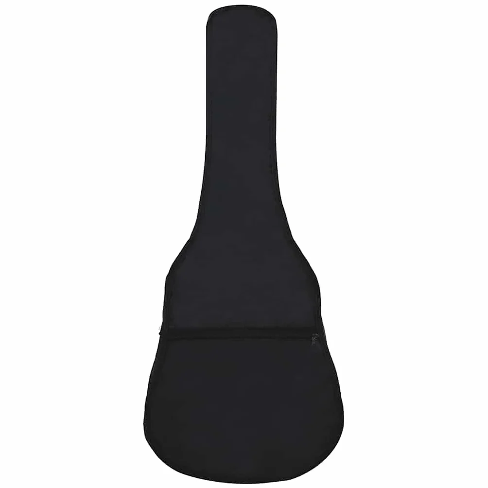 vidaXL Pokrowiec na gitarę klasyczną 4/4 (39"), czarny, 100x37 cm, tkanina