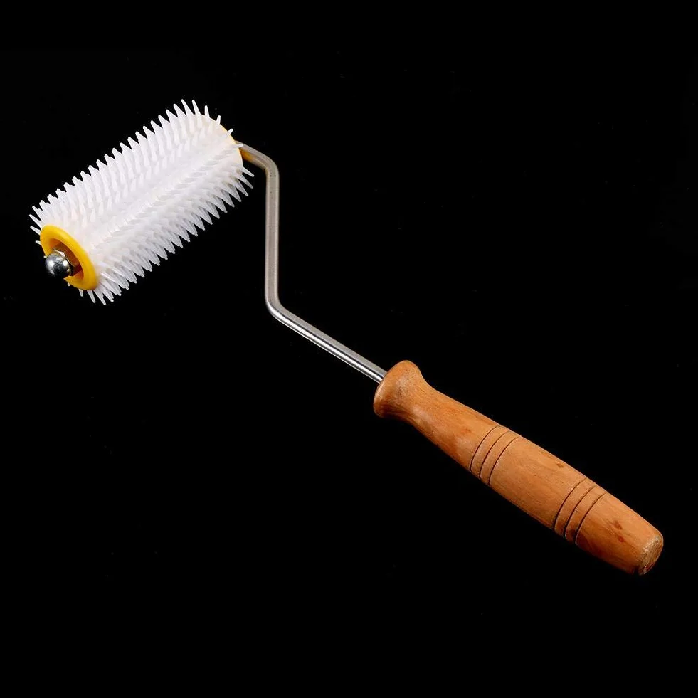 Honig Entdeckeln Roller Bee Kamm Kunststoff Entdeckelnadel Roller Extrahieren Bienenhonig Imkerei Werkzeug Perfekte Ausrจนstung