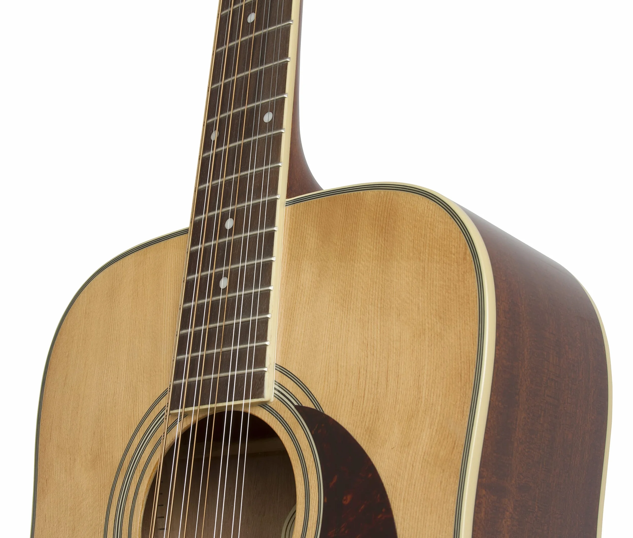 Epiphone DR-212 Dreadnought 12-strunowa gitara akustyczna, korpus mahoniowy, góra świerkowa, waga 25,5