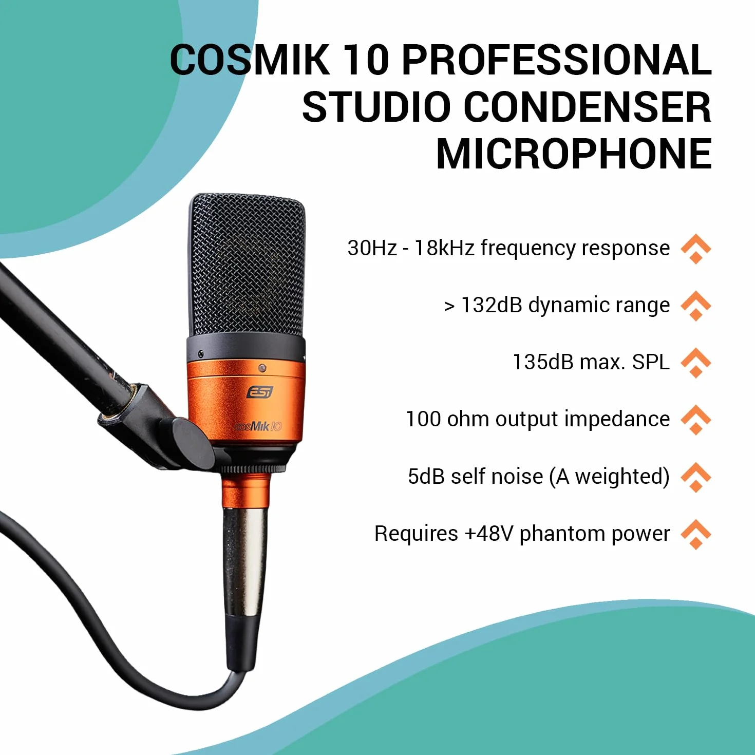 ESI U22 XT cosMik Set Professional Studio Recording Bundle