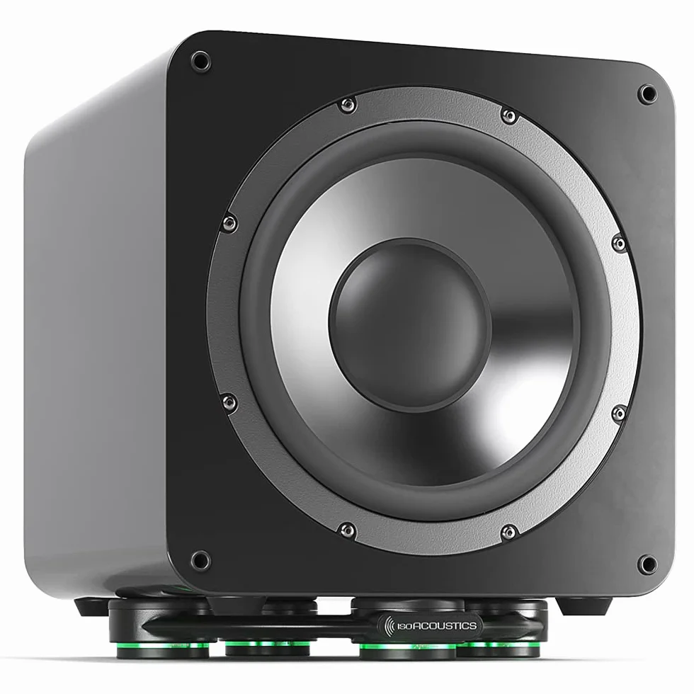 IsoAcoustics Subwoofer Isolation Stand: Aperta Sub (10.5`` W x 11.5? D)