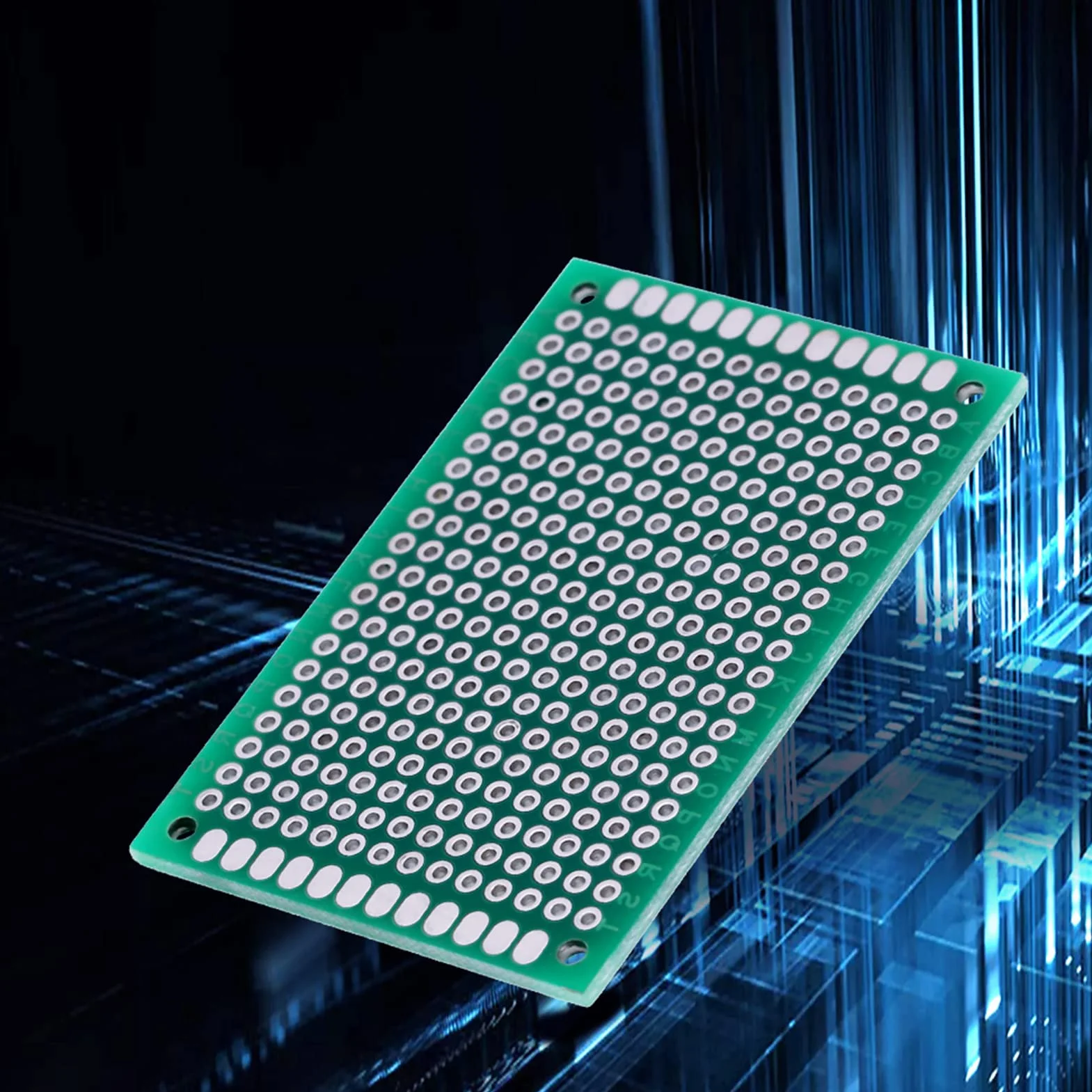 10 sztuk uniwersalna płytka drukowana 4 cm × 6 cm dwustronna płytka prototypowa płytka drukowana DIY lutowanie elektroniczne