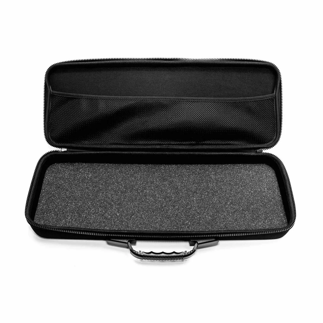 Analog Cases PULSE Case do Arturia KeyStep Pro lub porównywalnych syntezatorów (futerał transportowy z wytrzymałego, profilowanego tworzywa EVA/nylonu, zintegrowana torba z siatki), czarny.