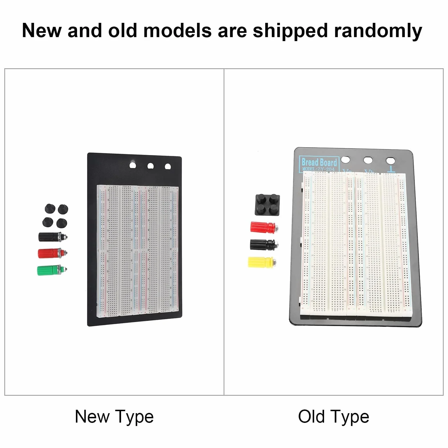 Hilitand Breadboard Bezszwowa deska do chleba 1660 Punkty Plug-in Otwory ABS, Test obwodu spawalniczego bez łóżka testowego