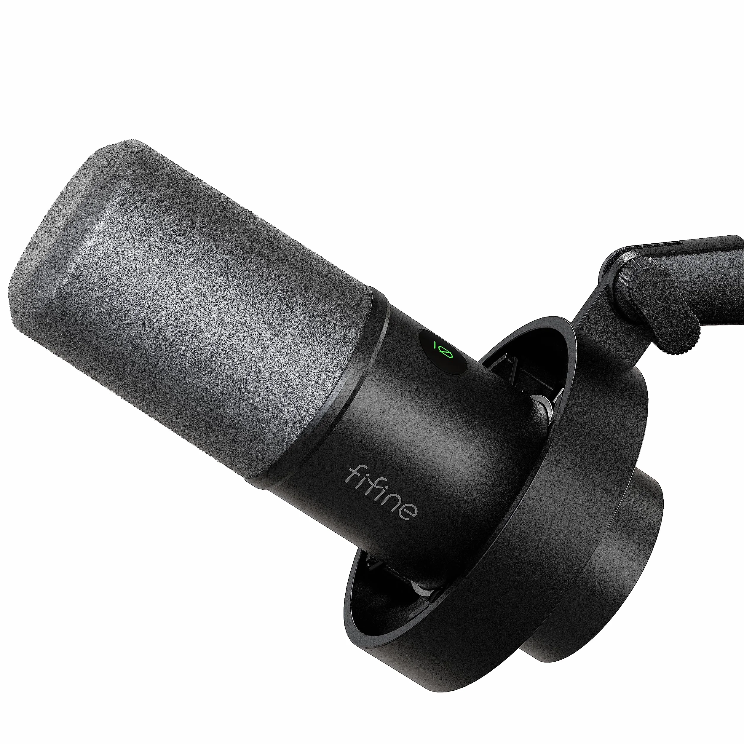 Fifine XLR Dynamiczny mikrofon studyjny, mikrofon USB do P,C do strumieniowego przesyłania podcastów z gier, do kart dźwiękowych, PS4/5, Mac, miksera