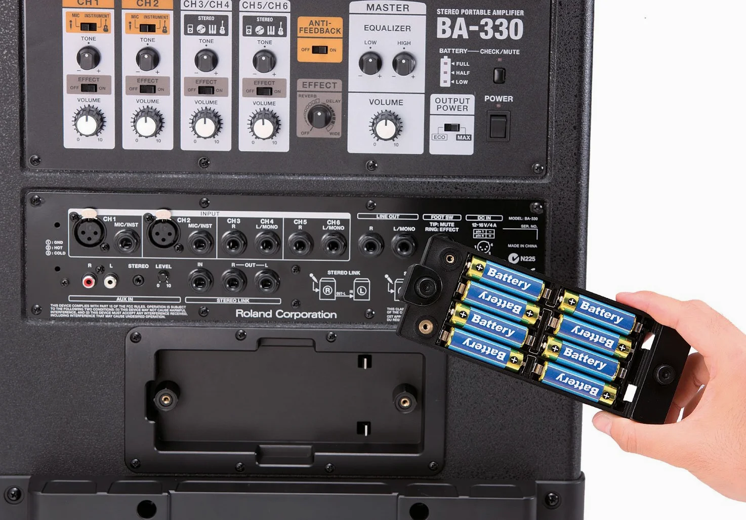 Roland BA-330 Stereo Portable Amplifier