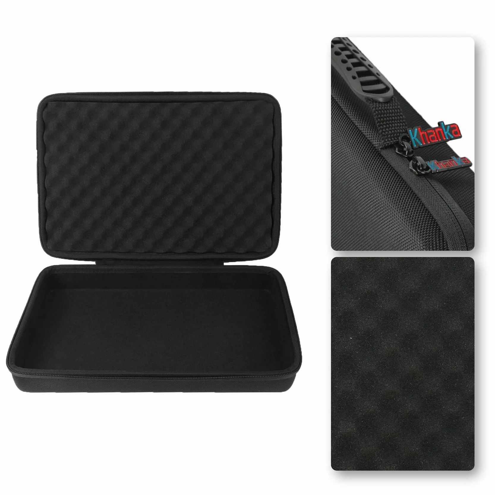 Khanka twarde etui podróżne do modelu AKAI Professional MPK Mini MK3 / MKII MK2 / MPK Mini Play, 25-klawiszowa klawiatura i kontroler USB MIDI, tylko etui, białe