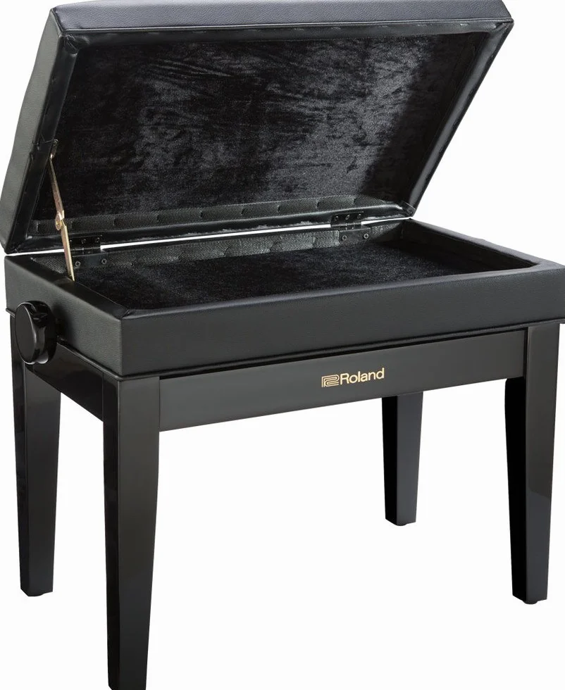 Roland RPB-400BK Piano Bench with Cushioned Seat