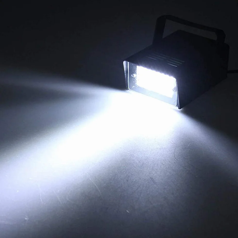 Światło stroboskopowe ，Atomowe stroboskopowe diody LED ，32 szt. Białe super jasne migające diody LED Światła do gier
