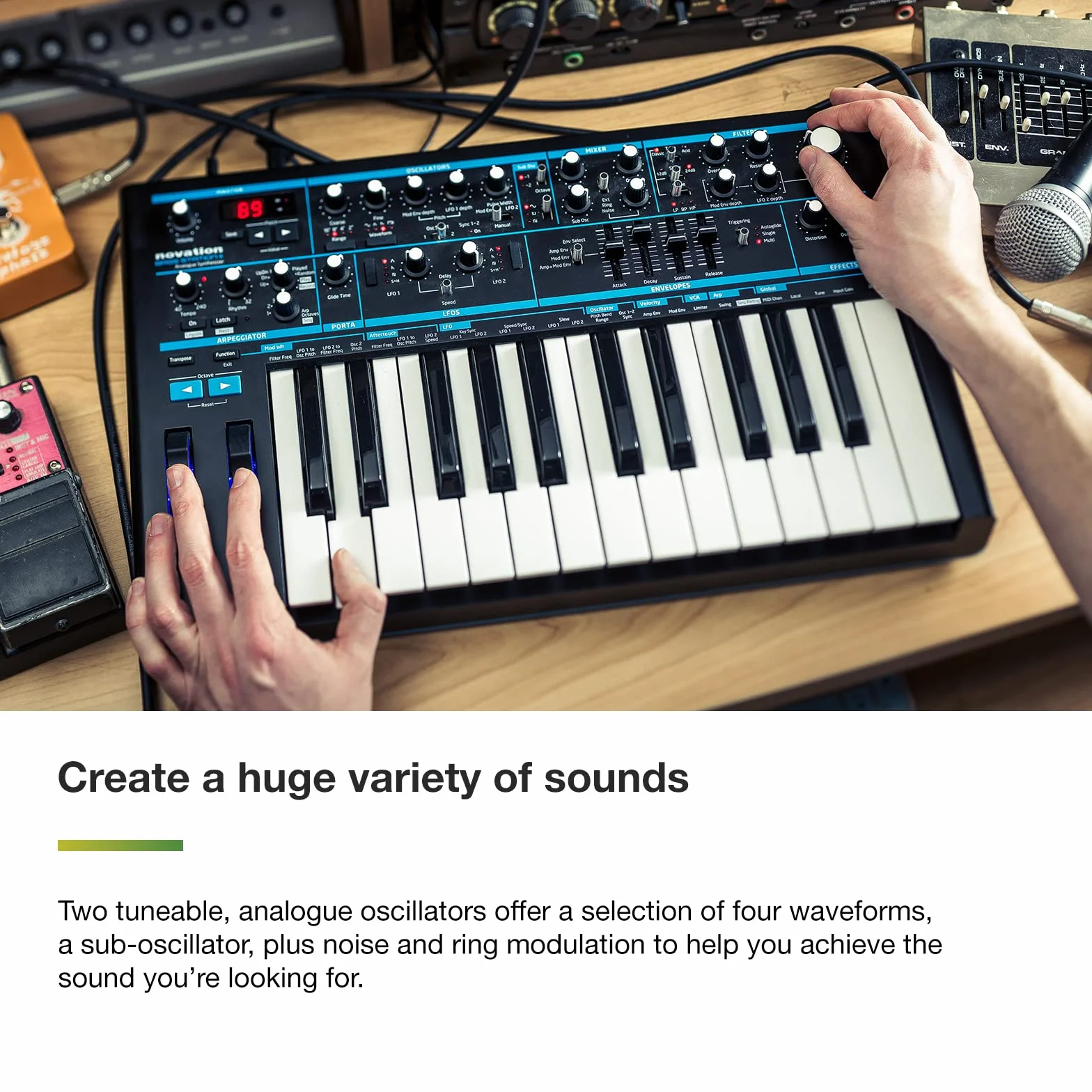 Novation Bass Station II Analogowy Monosynth