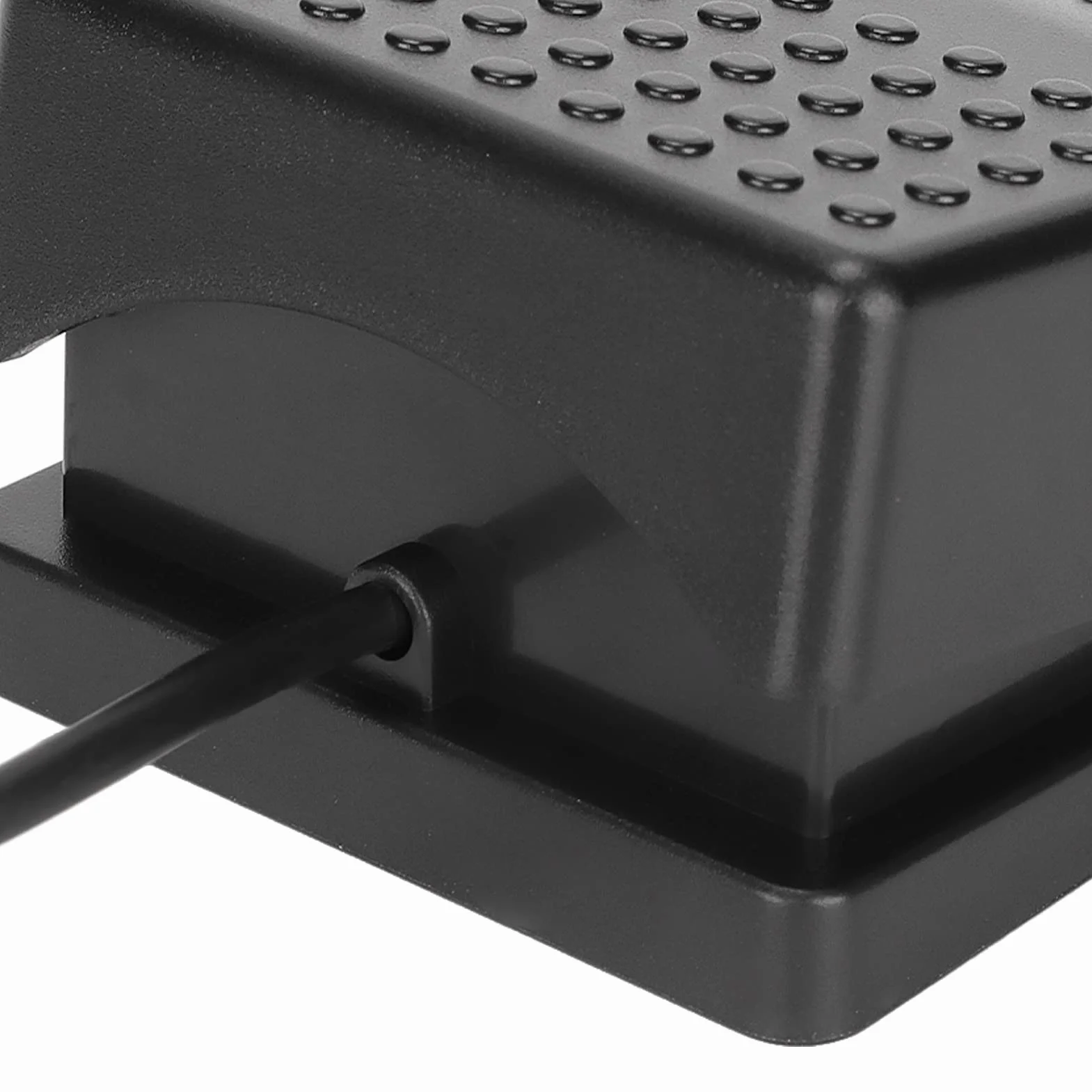 Shanrya Pedał przełącznika nożnego USB, funkcja regulacji pedału nożnego komputera wysoka czułość materiał ABS do uniwersalnych komputerów