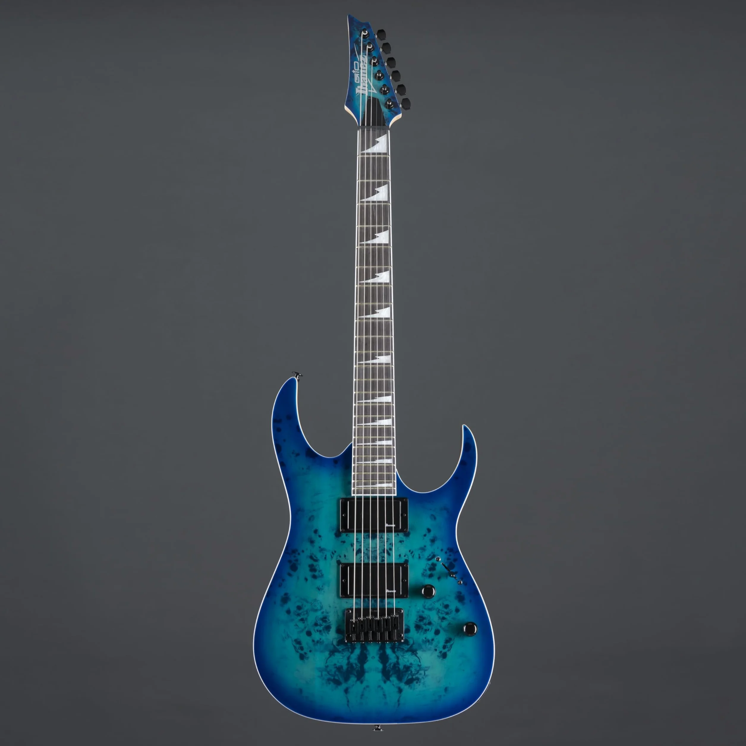 Ibanez GRGR221PA-AQB GIO Series Gitara elektryczna - Aqua Burst