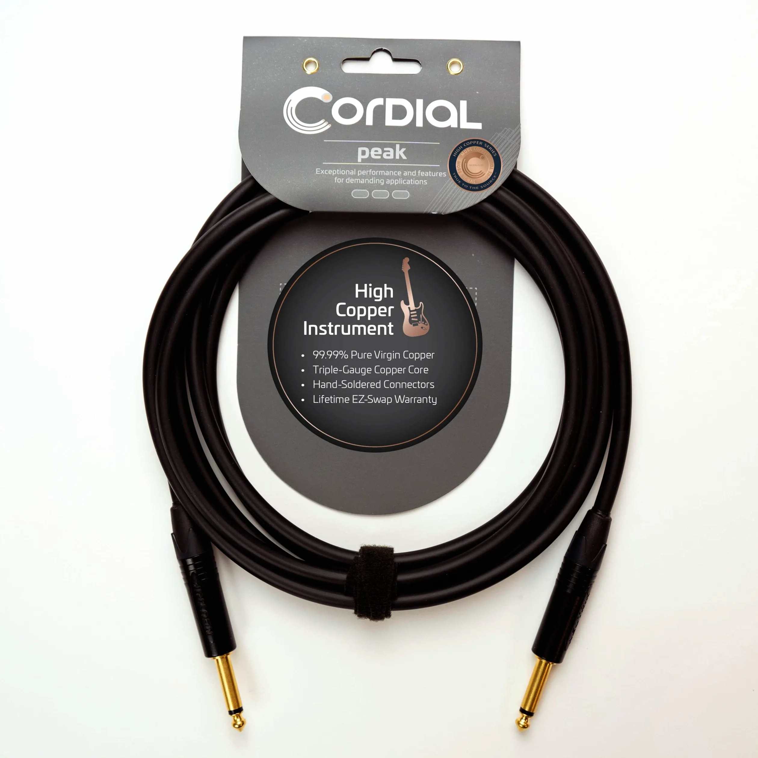 Cordial CSI 3 PP 175 instrument cable CSI 3 m Neutrik - Kabel instrumentalny