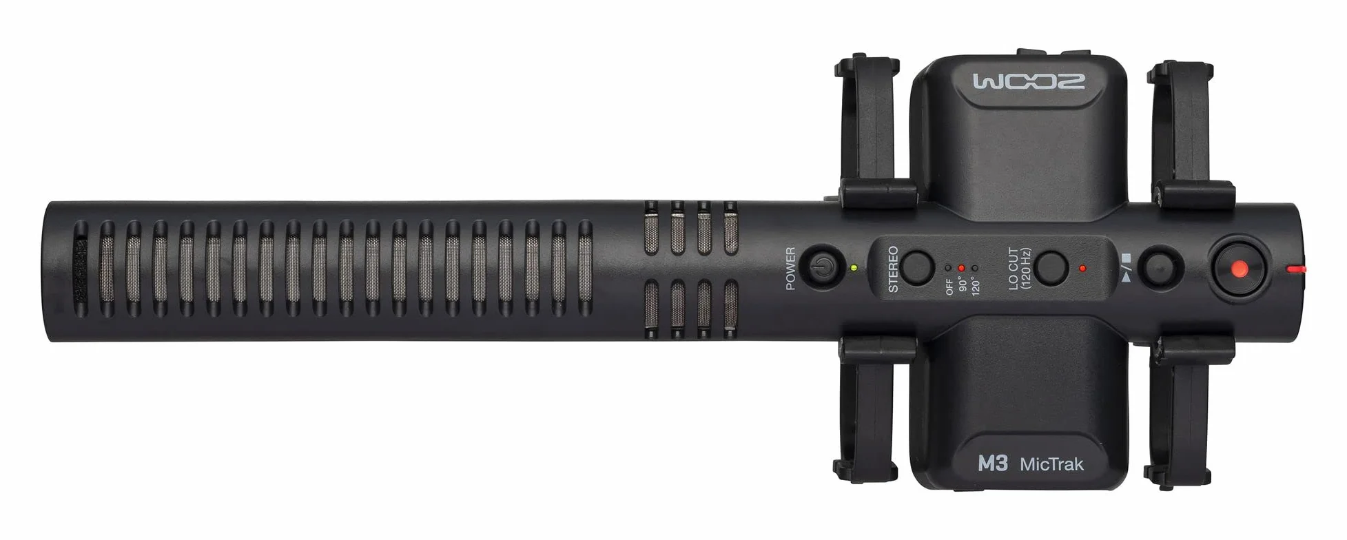 ZOOM M3 MicTrak – stereofoniczny mikrofon kierunkowy z wbudowanym 32-bitowym rejestratorem audio typu float – idealny do nagrań kamerą DSLR