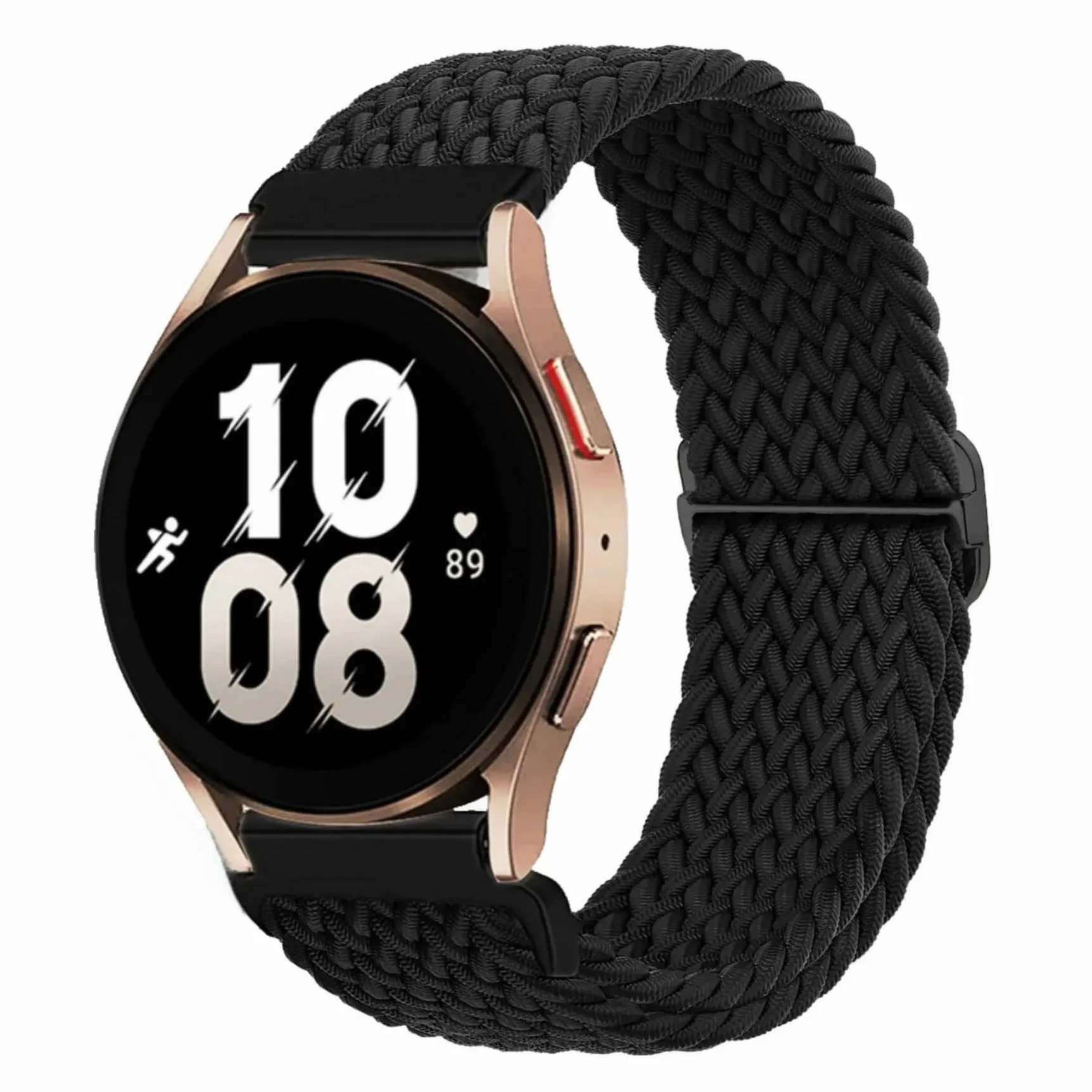 Pleciony pasek zamienny 20 mm do Samsung Galaxy Watch 7/6/5/4 Classic / 3 / FE/5 Pro / Watch Active 2 / Gear S2 Classic / sportowy, miękki pasek do zegarka
