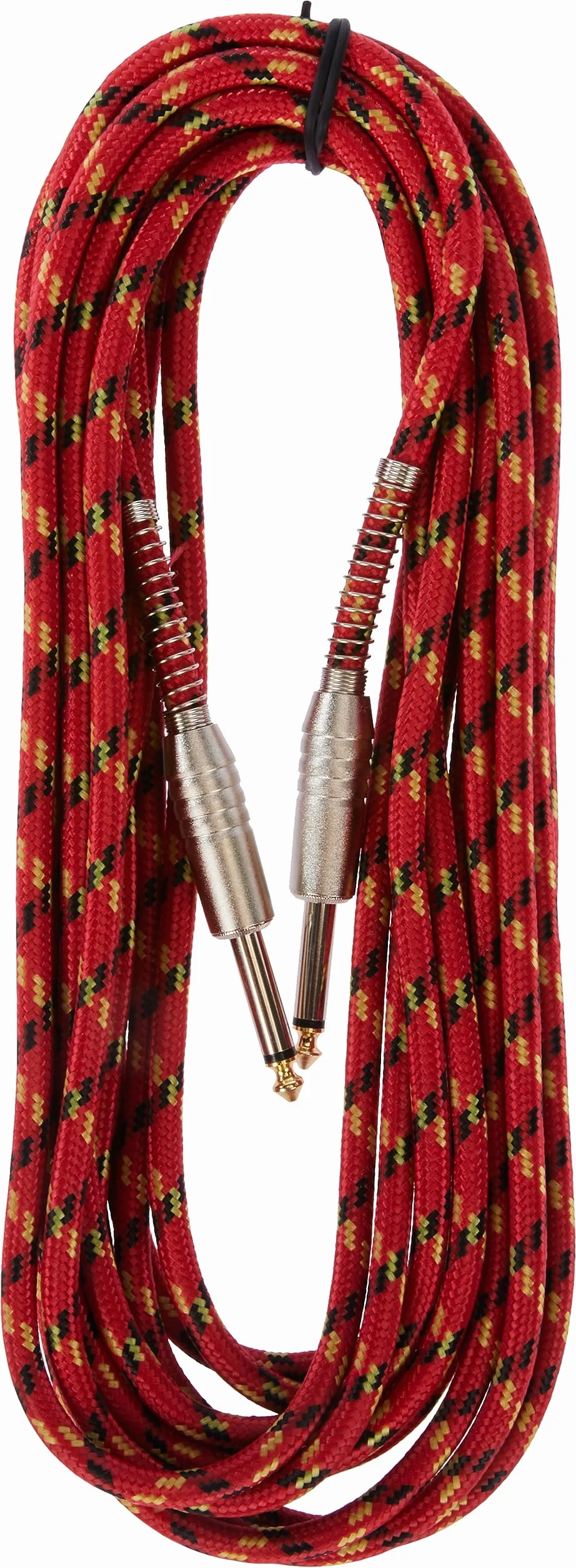 Stagg SGC6VT Vintage Tweed Instrument Cable - 6m czerwony