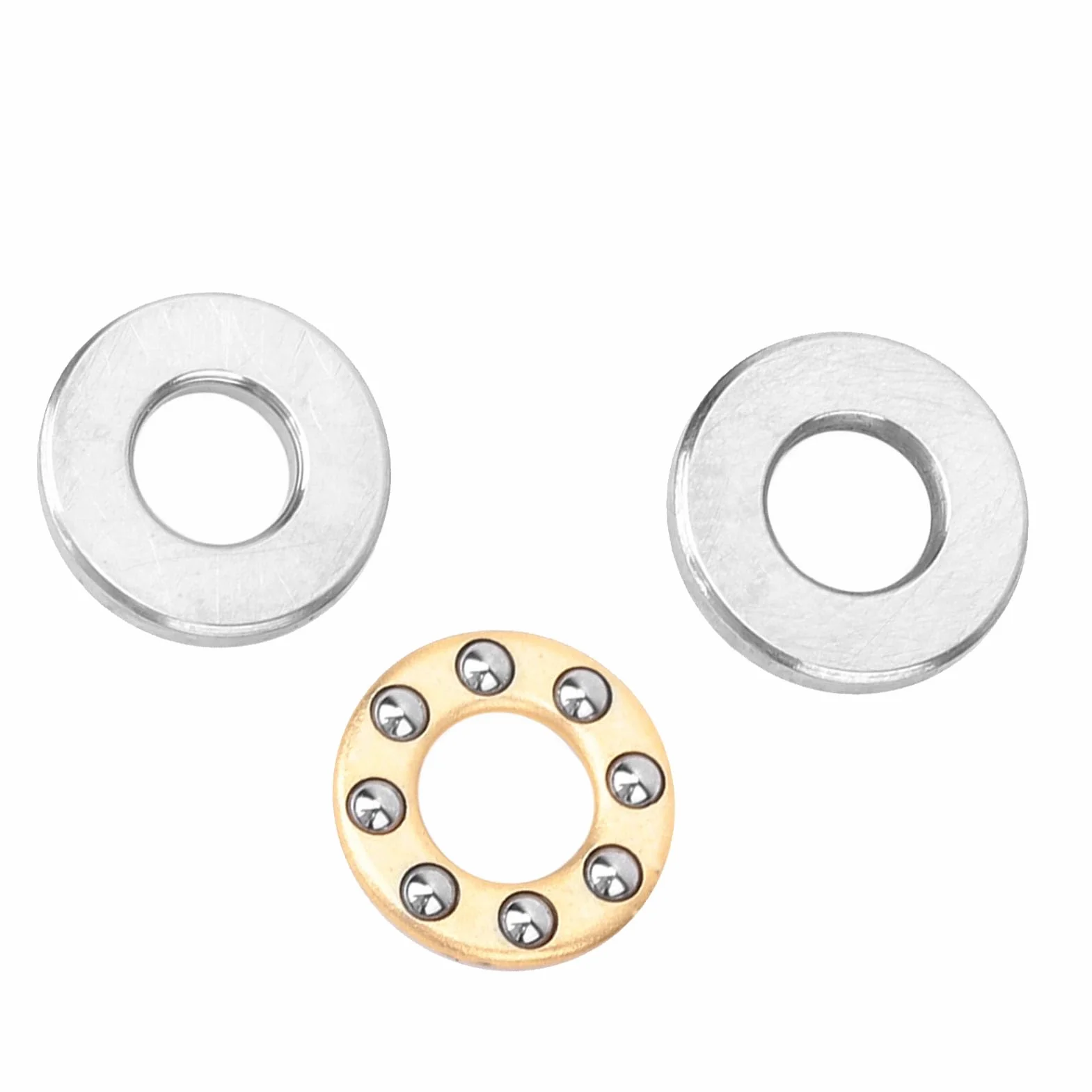 10 sztuk łożysko kulkowe wzdłużne miniaturowe łożysko kulkowe wzdłużne z podkładkami F4-9M 4x9x4mm