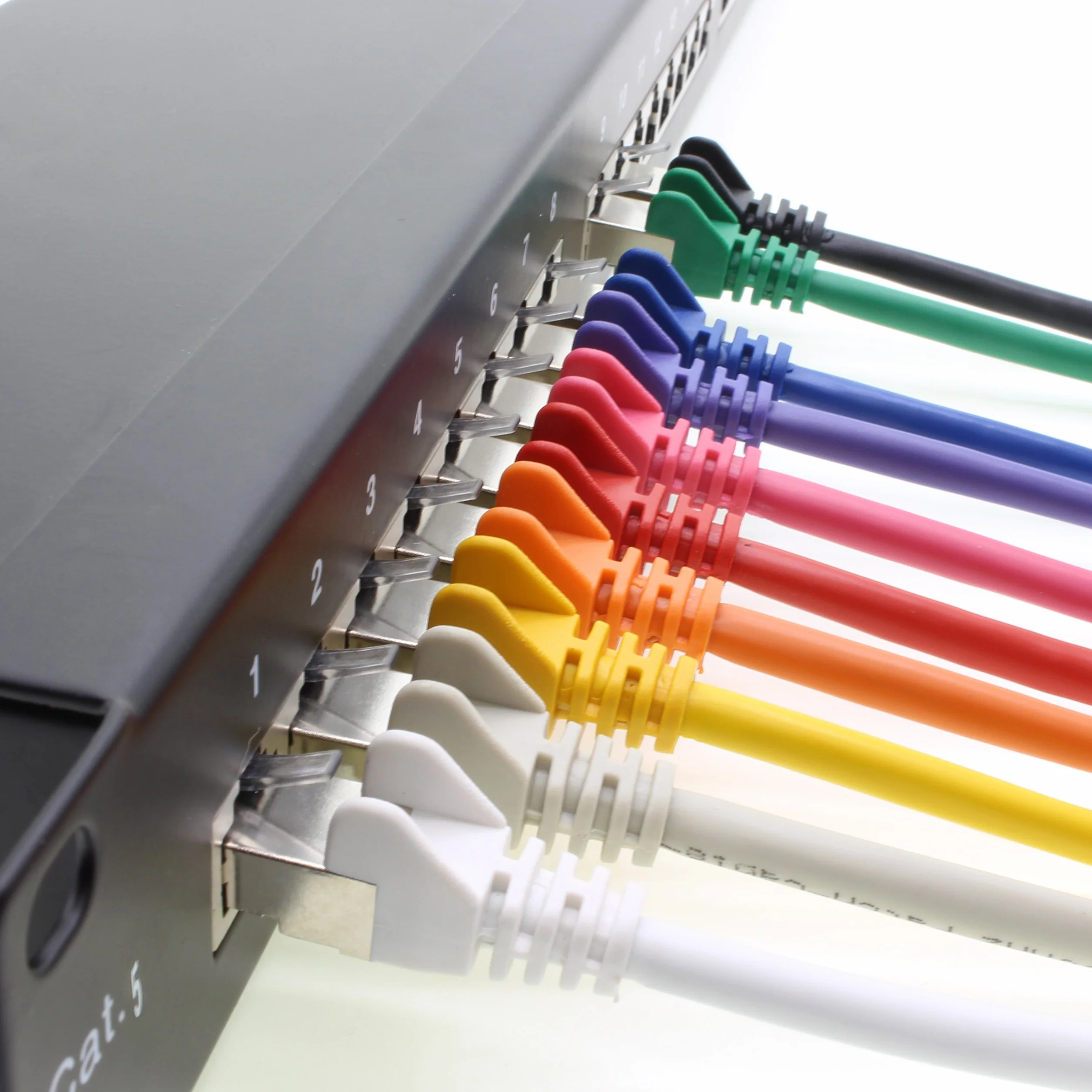 1aTTack CAT5 SFTP kabel sieciowy Ethernet LAN z 2 x RJ45 5 m - czarny