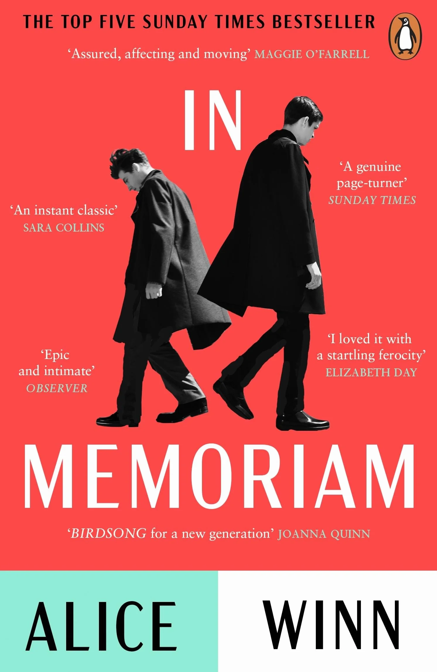 In Memoriam: THE TOP FIVE SUNDAY TIMES BESTSELLER: The must-read, Sunday Times bestselling First World War love story