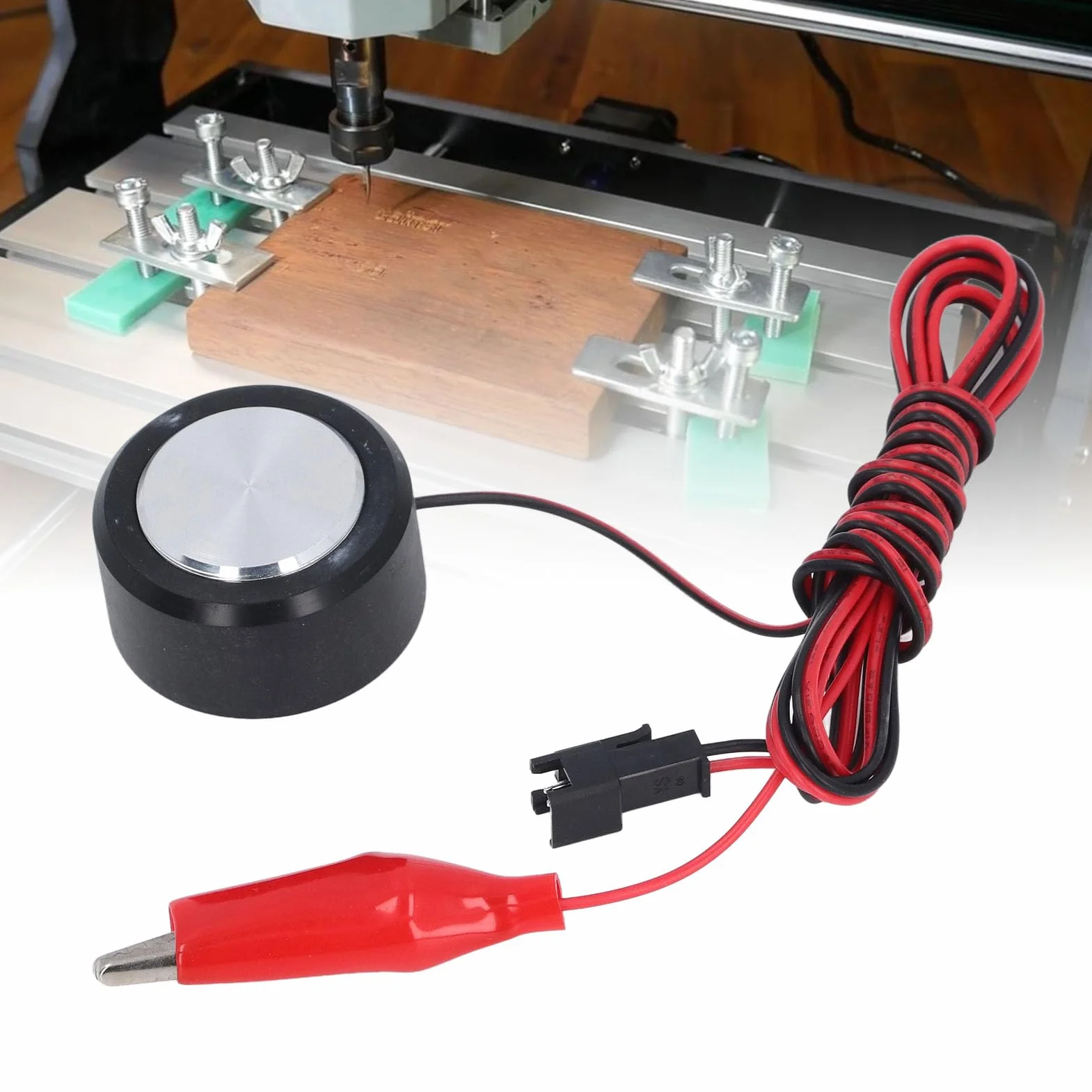 Frezarka CNC Grawerka Z Tool PRO Narzędzie do Ustawiania Narzędzi Płyta Dotykowa Czujnik Sondy ABS Stal Stopowa dla TTC450 3018 PRO, dla Grbl