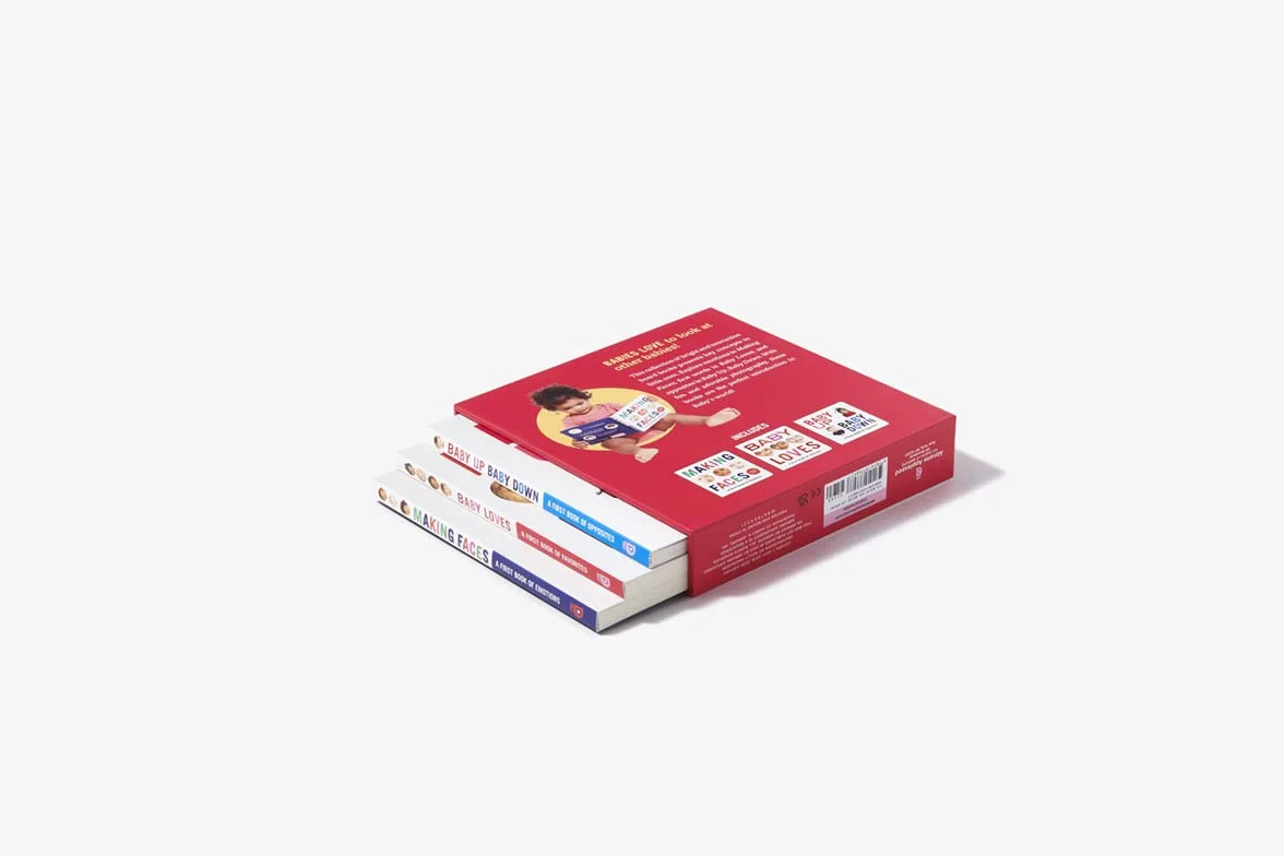 Baby Loves Books Box Set: Making Faces, Baby Loves, and Baby Up, Baby Down