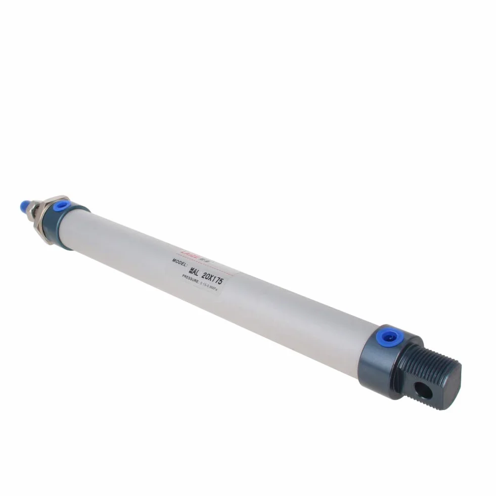 Pneumatyczny cylinder pneumatyczny, otwór 20 mm, skok 175 mm, podwójne działanie, 1/8 "PT, MAL20 x 175, do urządzeń automatycznych