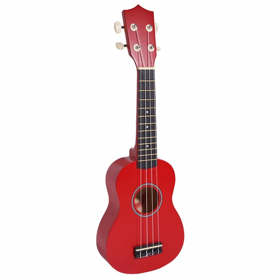 Joselin Ukulele muzyczne D dla dorosłych, dzieci i początkujących – dla początkujących, czterostrunowa gitara dla dzieci