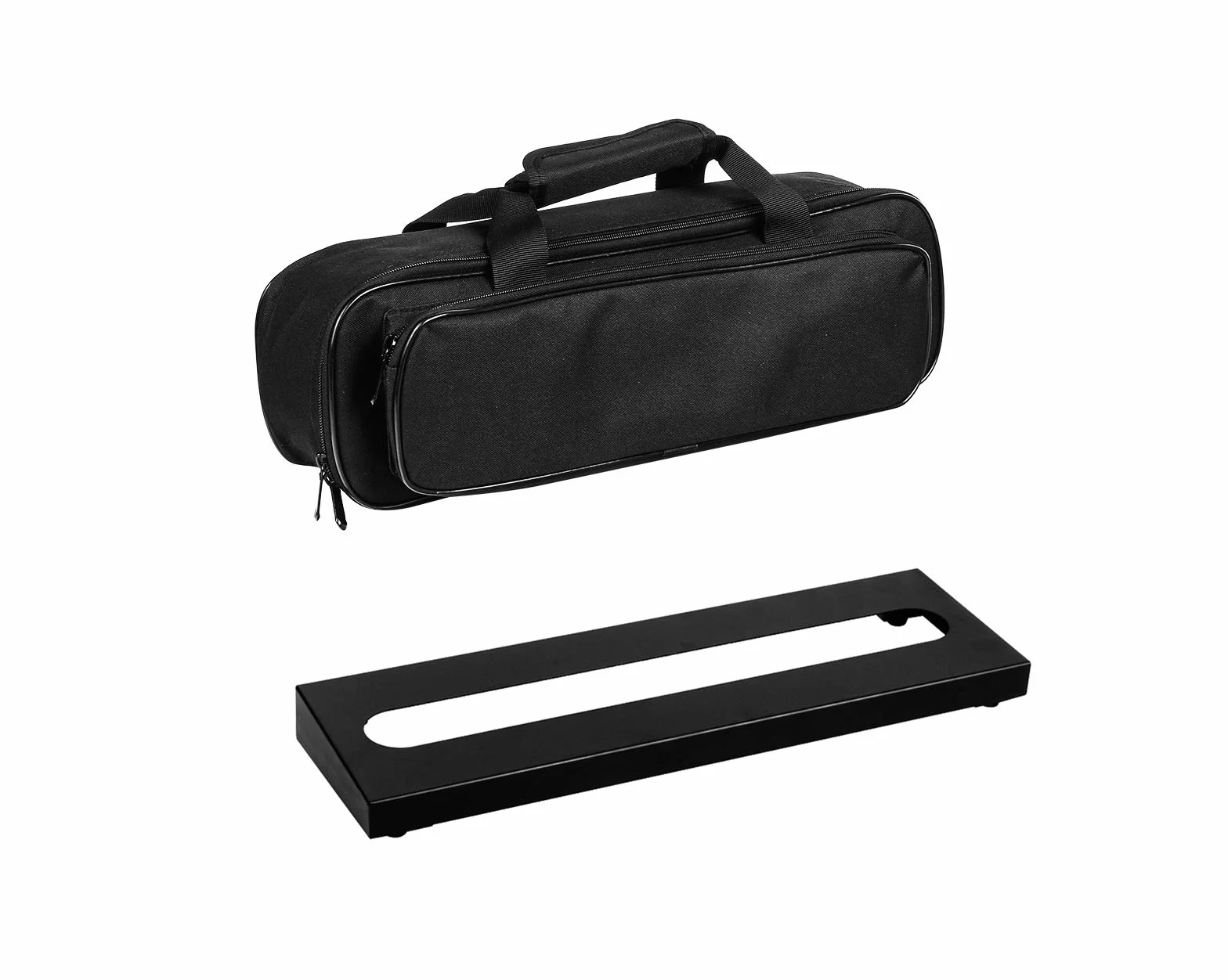 GOKKO Etui na pedały gitarowe 40 x 11 cm pedalboard z torbą do przenoszenia (małe)