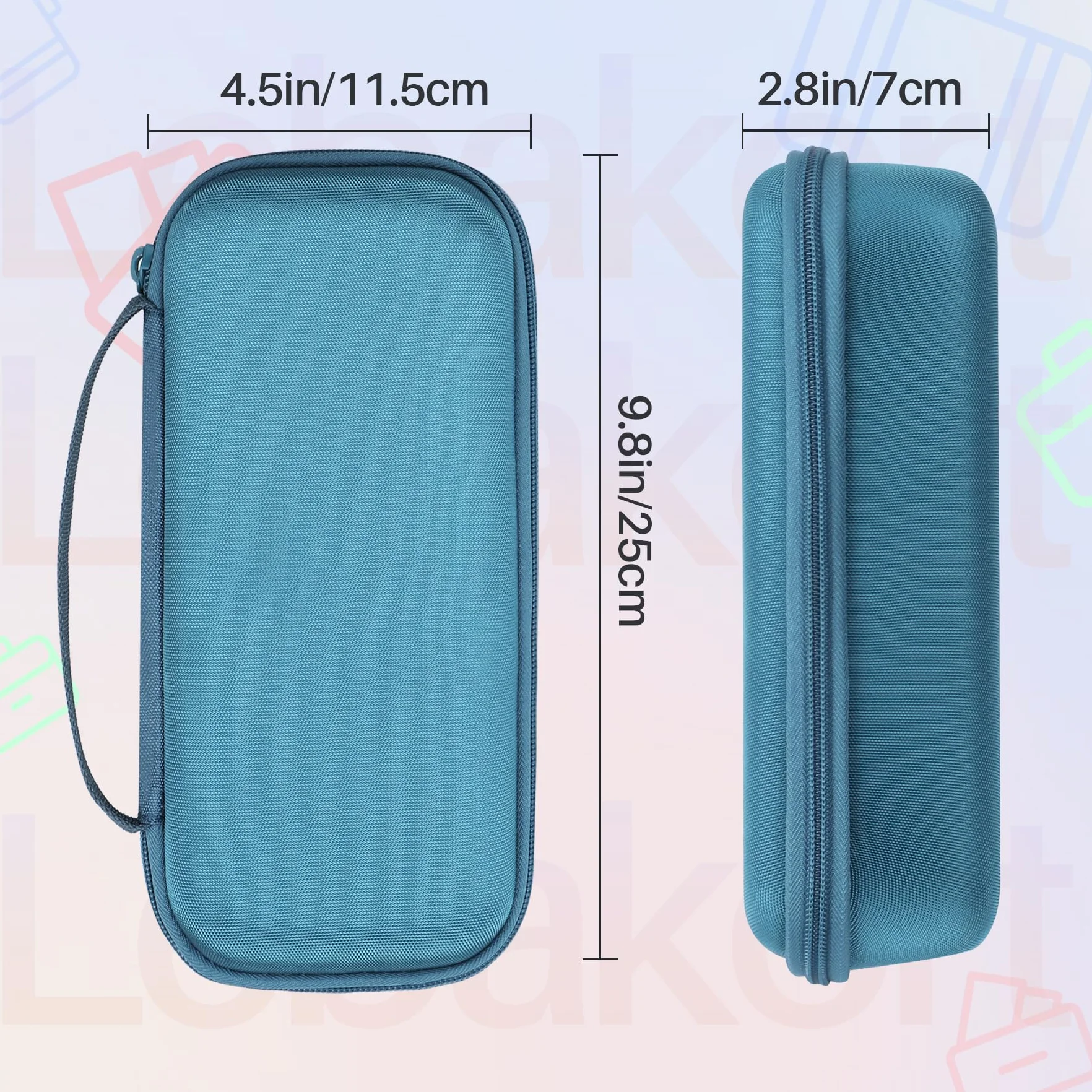 Lebakort Twarde etui kompatybilne z przenośnym głośnikiem Bluetooth Bose SoundLink Flex (2. generacji) (granatowa obudowa)