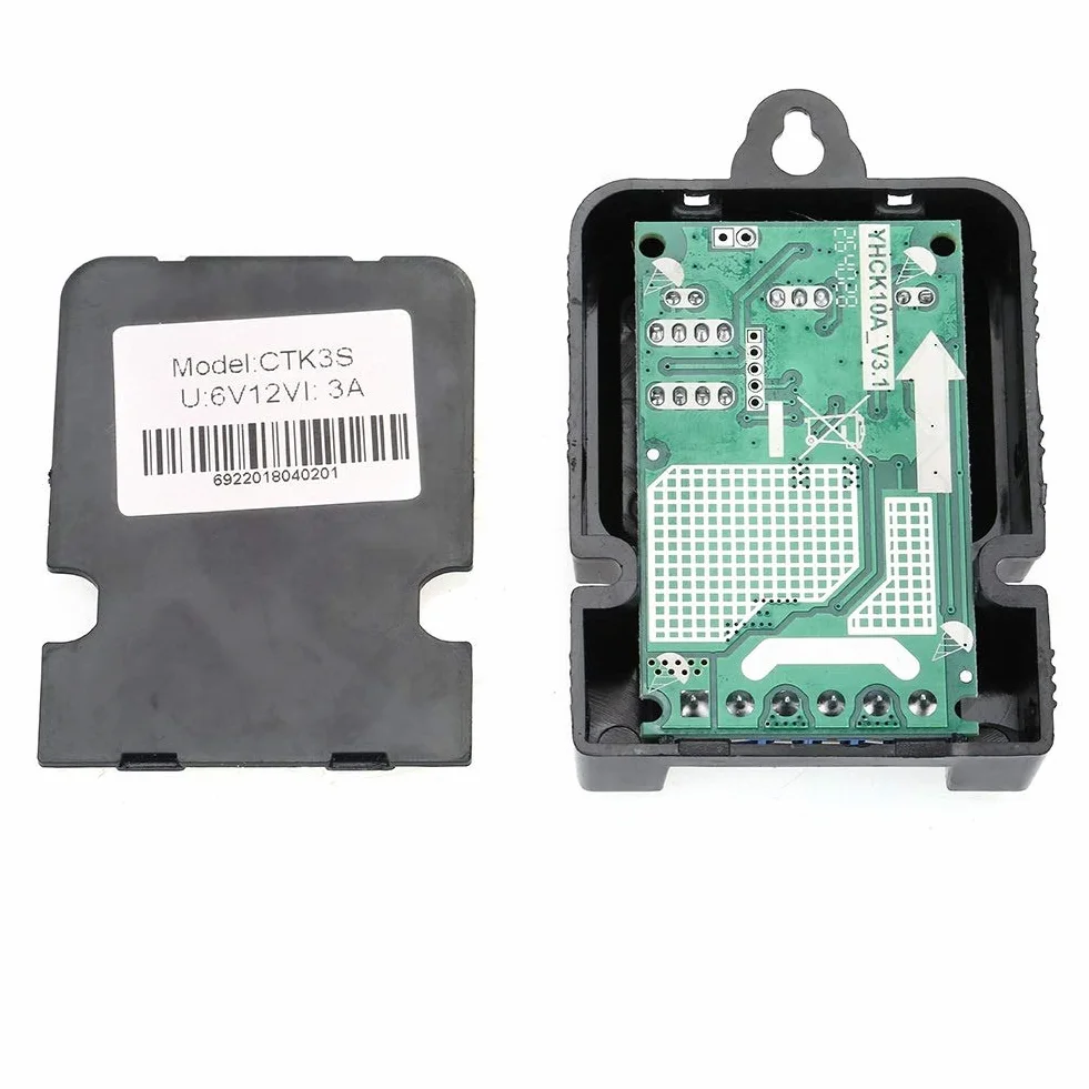BuyWeek Kontroler solarny PWM 6V/12 V 3A Solar Charge Controller Inteligentny regulator ładowania paneli słonecznych ze wskaźnikiem LED, do akumulatorów