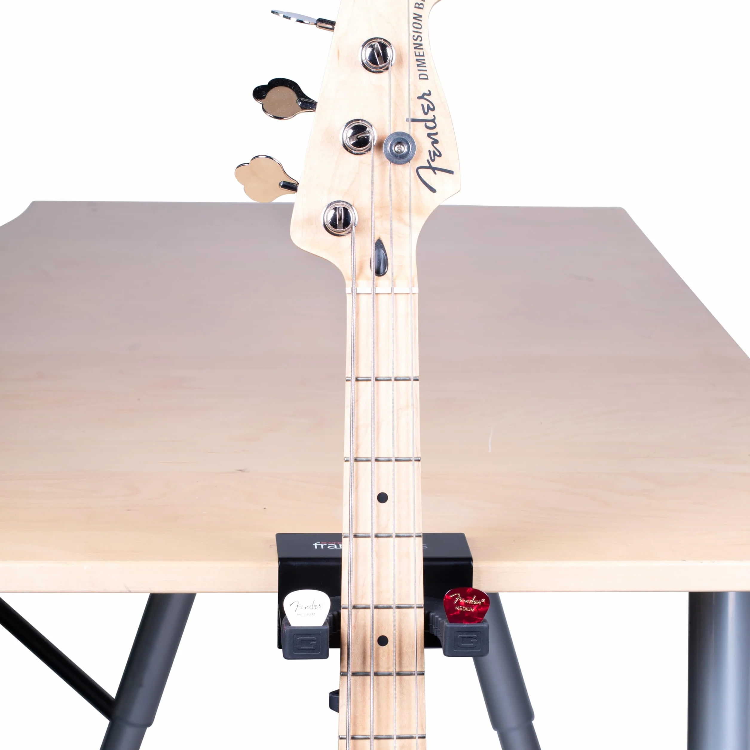 Gator Frameworks GFW-GTRDSKCLAMP-1000 Stojak na gitarę stołową i biurkową