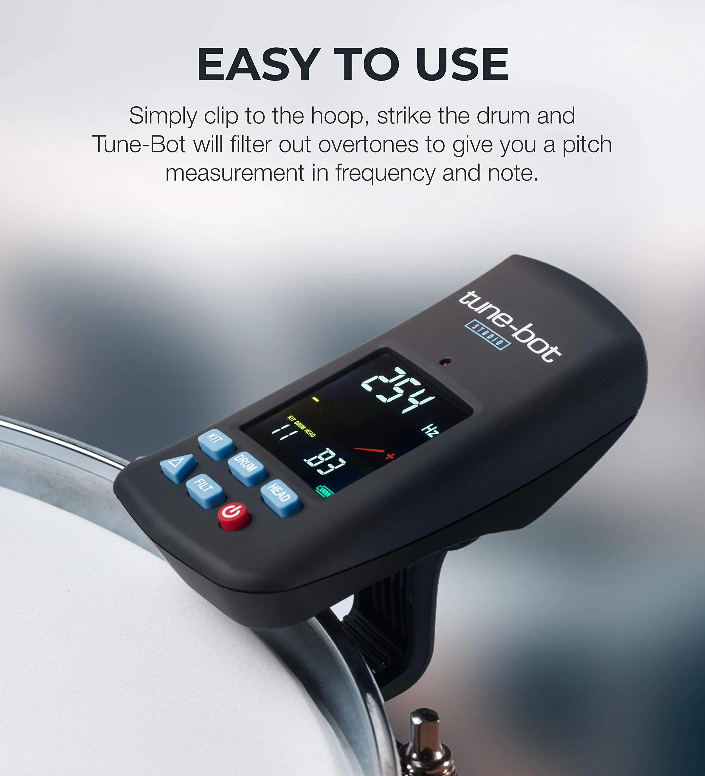 Tune-Bot Studio TBS-001 stroik do perkusji firmy Overtone Labs