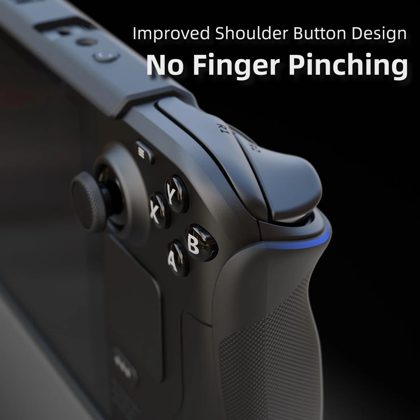 Skull & Co. GripCase SD Bundle for Steam Deck/OLED: A Soft Protective Case with Textured Grips Full Protection and Stand, Absorption Non-Slip and Anti-Scratch Cover Design (with Carrying Case)