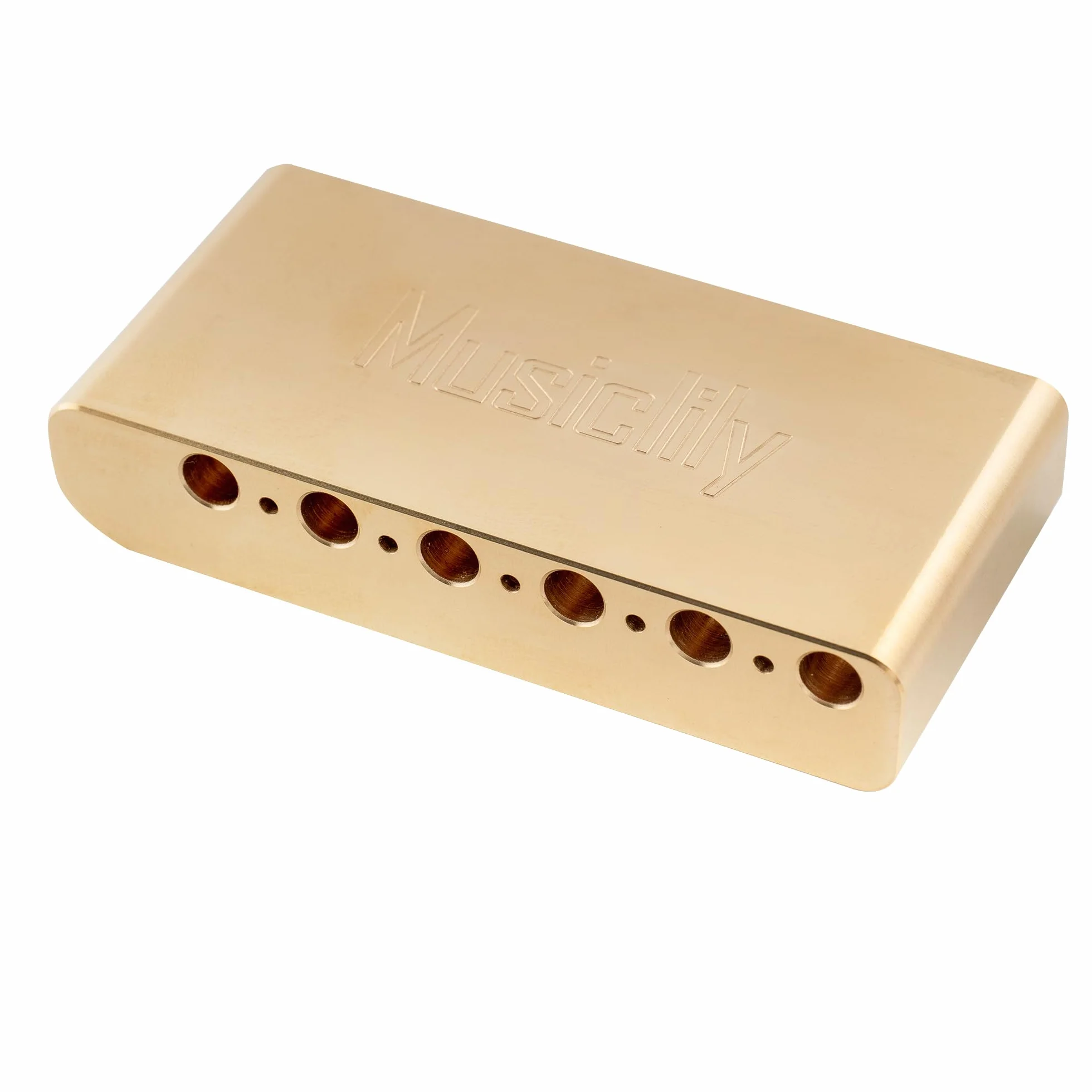 Musiclily Ultra 36mm Mosiężny Krótki Blok Tremolo Rozstaw Strun 52,5 mm do Mostek Gitary Elektrycznej Indonesia Squier Affinity i Bullet Serii
