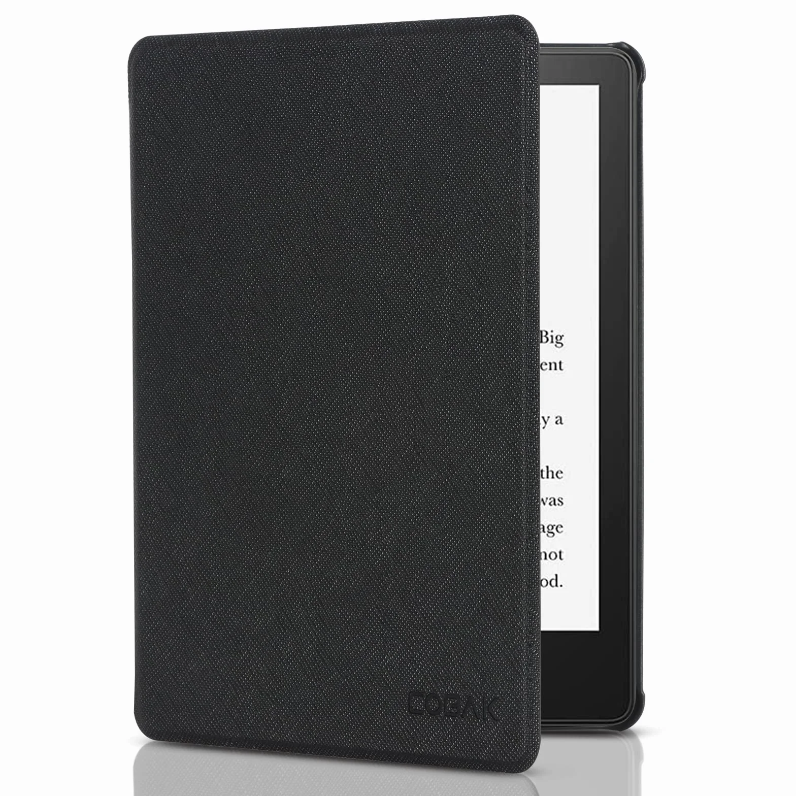 CoBak Etui Case for 6,8" Kindle Paperwhite (11. Generation - 2021) i Kindle Paperwhite Signature Edition - najcieńszy i najlżejszy pokrowiec ochronny z funkcją Auto Sleep/Wake, Czarne