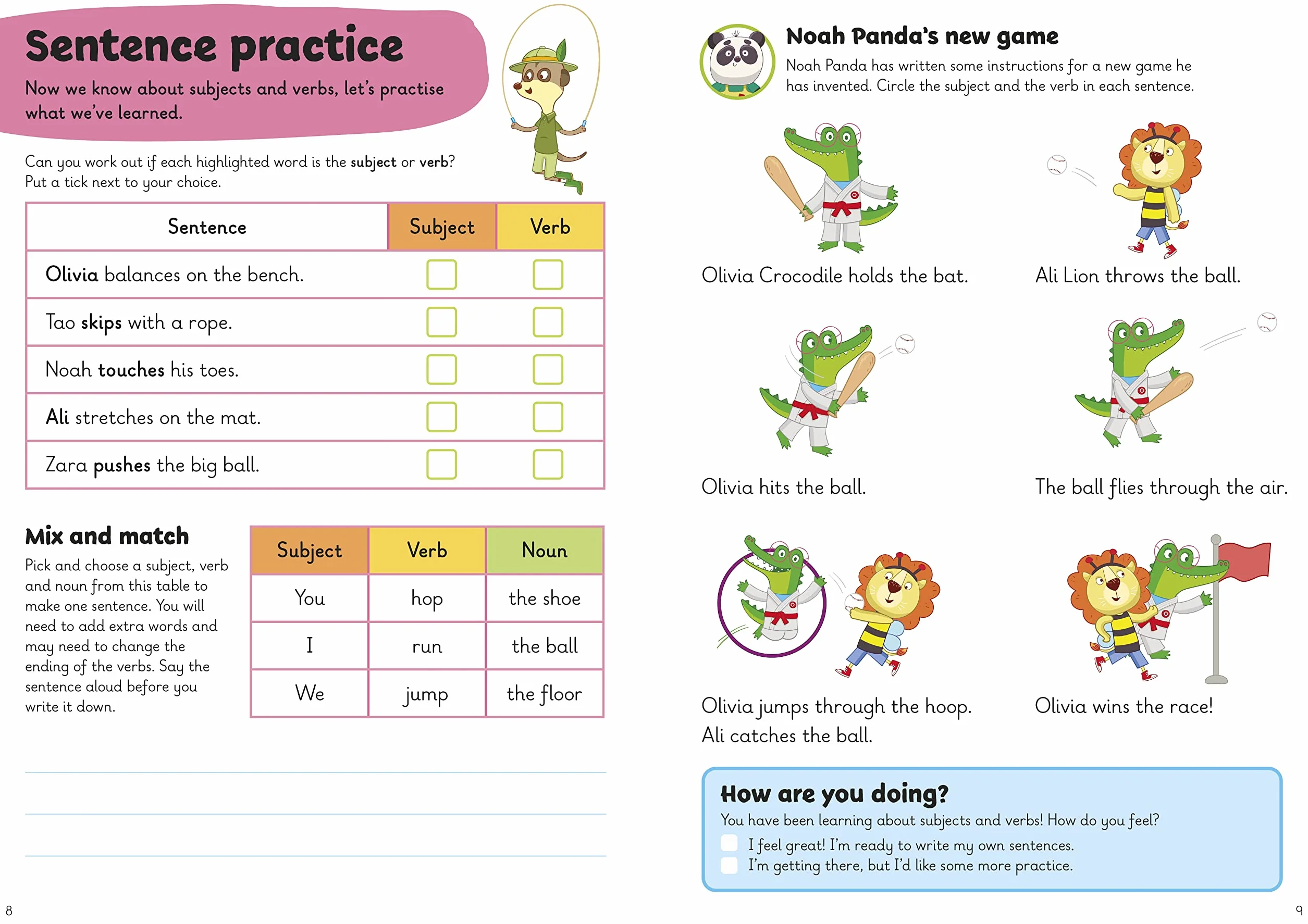 First Grammar: A Learn with Ladybird Activity Book 5-7 years: Ideal for home learning (KS1)