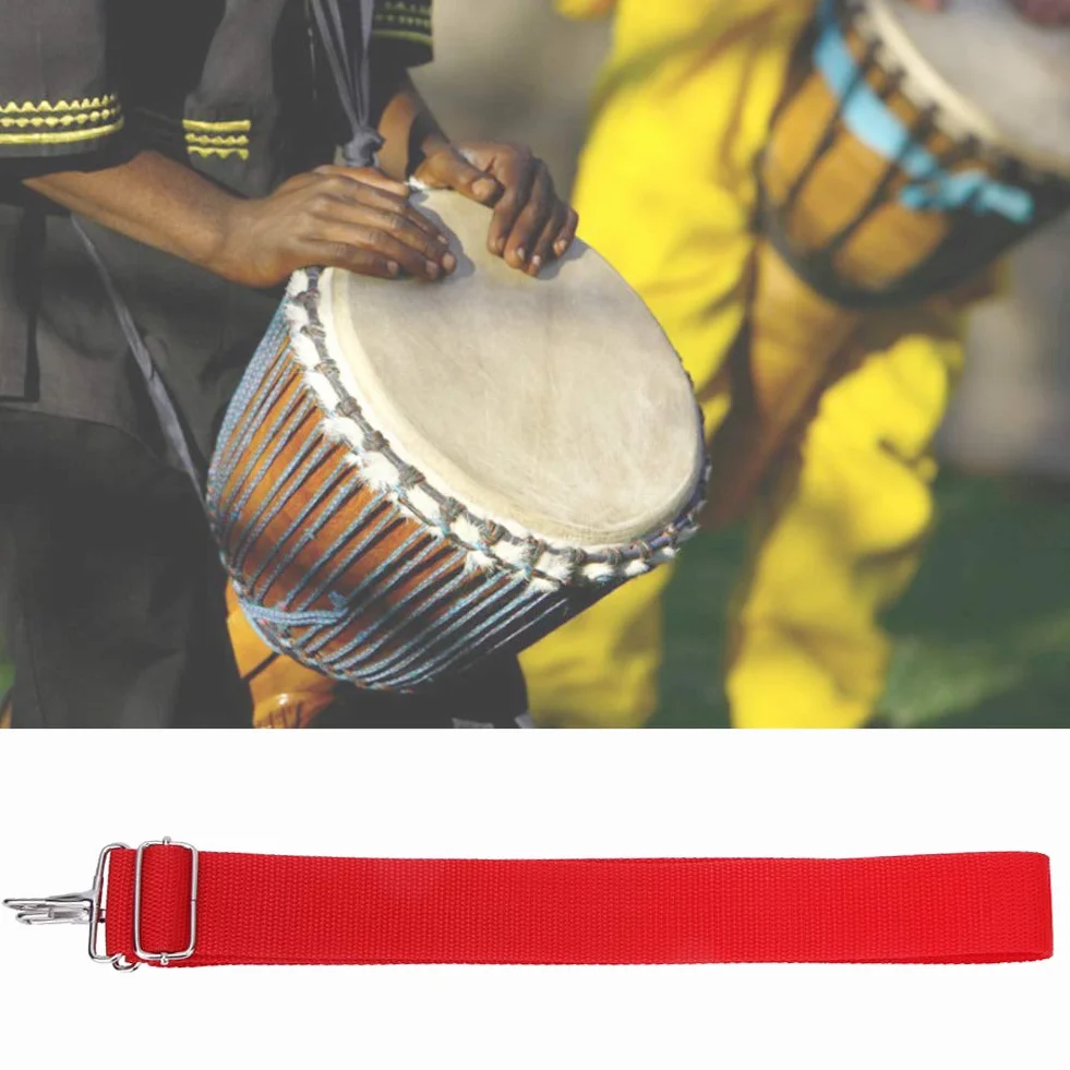 Pasek na ramię do bębna ręcznego Pasek na ramię afrykańskiego djembe Pasek na werbel do występów na scenie