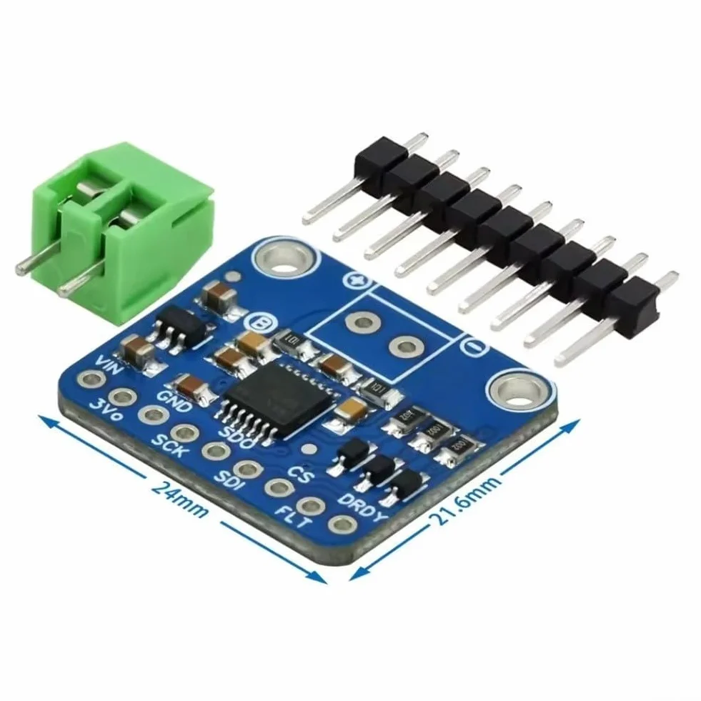 MAX31856 Moduł termopary z 19-bitową automatyczną korekcją liniową ADC, obsługa wielu typów, solidna ochrona wejściowa ± 45 V, redukcja szumów, kompaktowa płytka drukowana do monitoringu przemysłowego