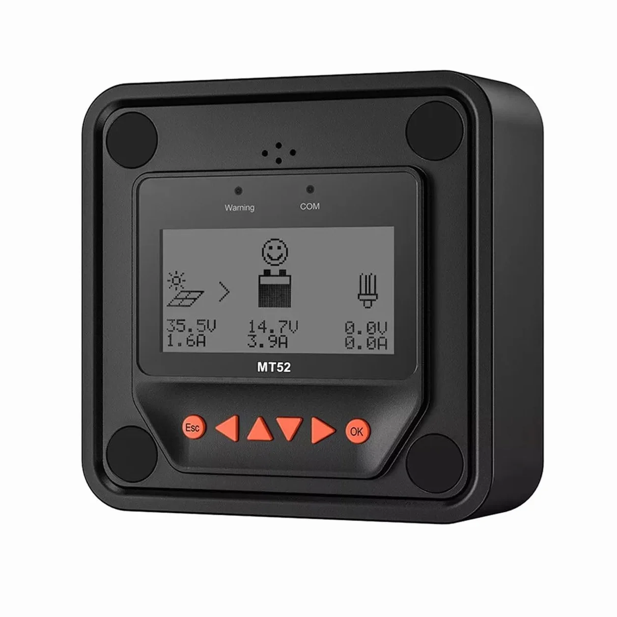 EPEVER® MT52 jednostka zdalnego sterowania do monitorowania i ustawień parametrów regulatora ładowania MPPT