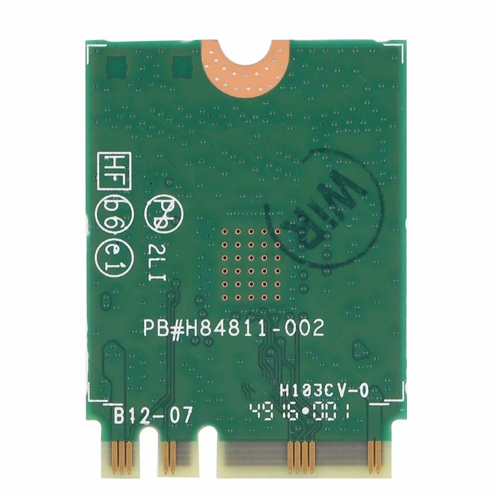 Karta sieciowa, karta sieciowa ASHATA Wi-Fi dla Internet 3168NGW Wireless-AC dwuzakresowa karta sieciowa WLAN z Bluetooth 4.2