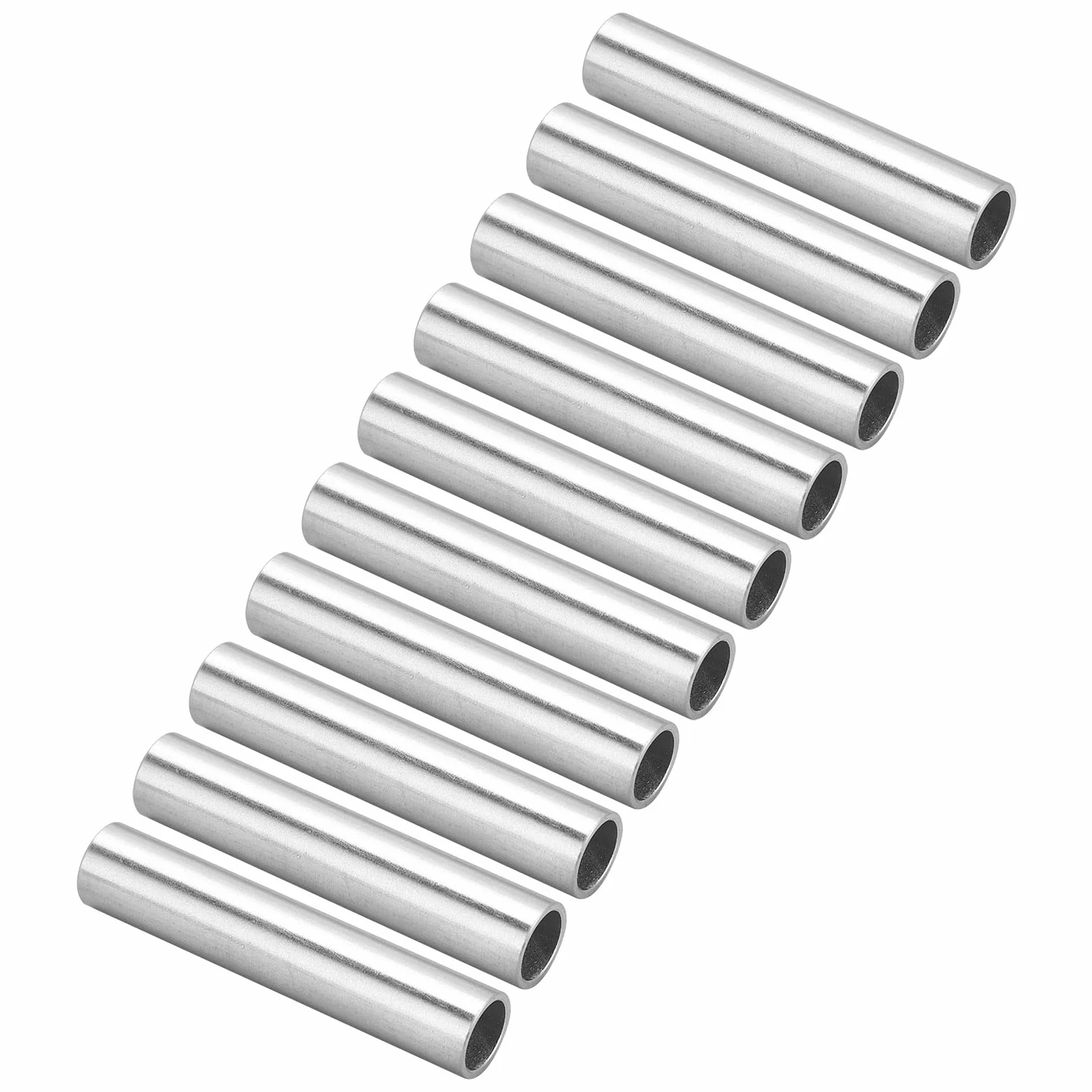 Nimomo Aluminiowa rura o ?rednicy 10 mm okr?g?a aluminiowa 10 szt. rura aluminiowa okr?g?a prosta rurka robot wsparcie narz?dzia