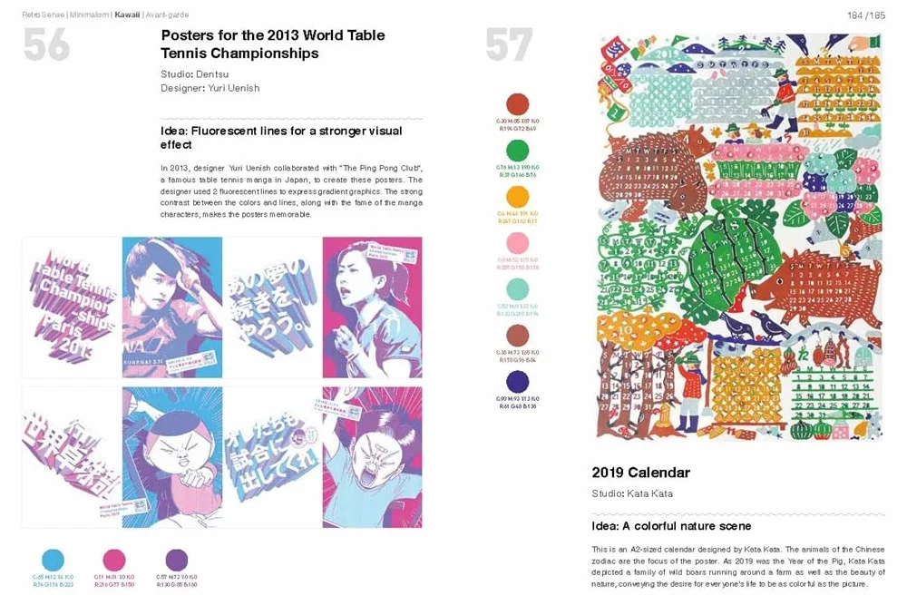 Japanese Color Matching /anglais