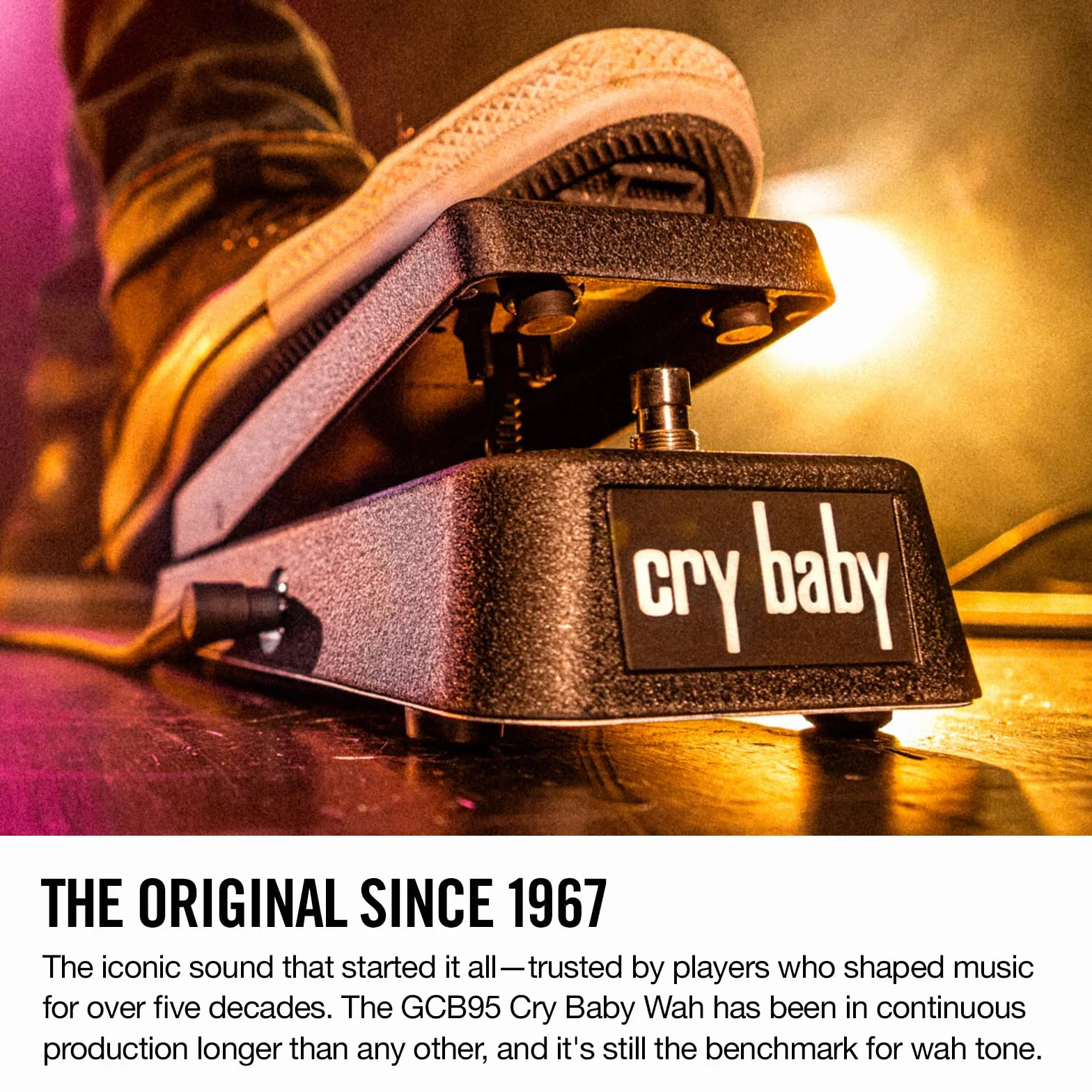 JIM DUNLOP CryBaby Standard MDU GCB95 efektów gitarowych