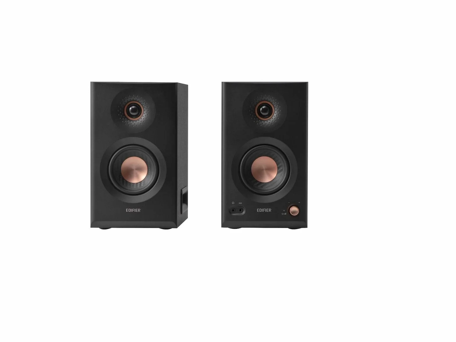 Edifier MR5 aktywne głośniki studyjne | Hi-Res 3-drożny monitor 110 W + Tri-Amped Crossover |XLR, TRS, RCA + AUX|LDAC Wireless 24 bit/96 kHz|ConneX-App|EQ + przedni regulator |2 kolory (czarny)