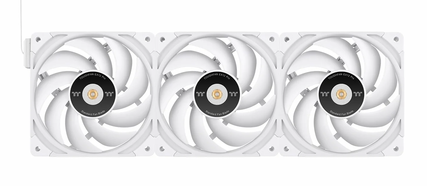 Thermaltake TOUGHFAN EX12 Pro | Swappable Edition | Snow | 3 Pack