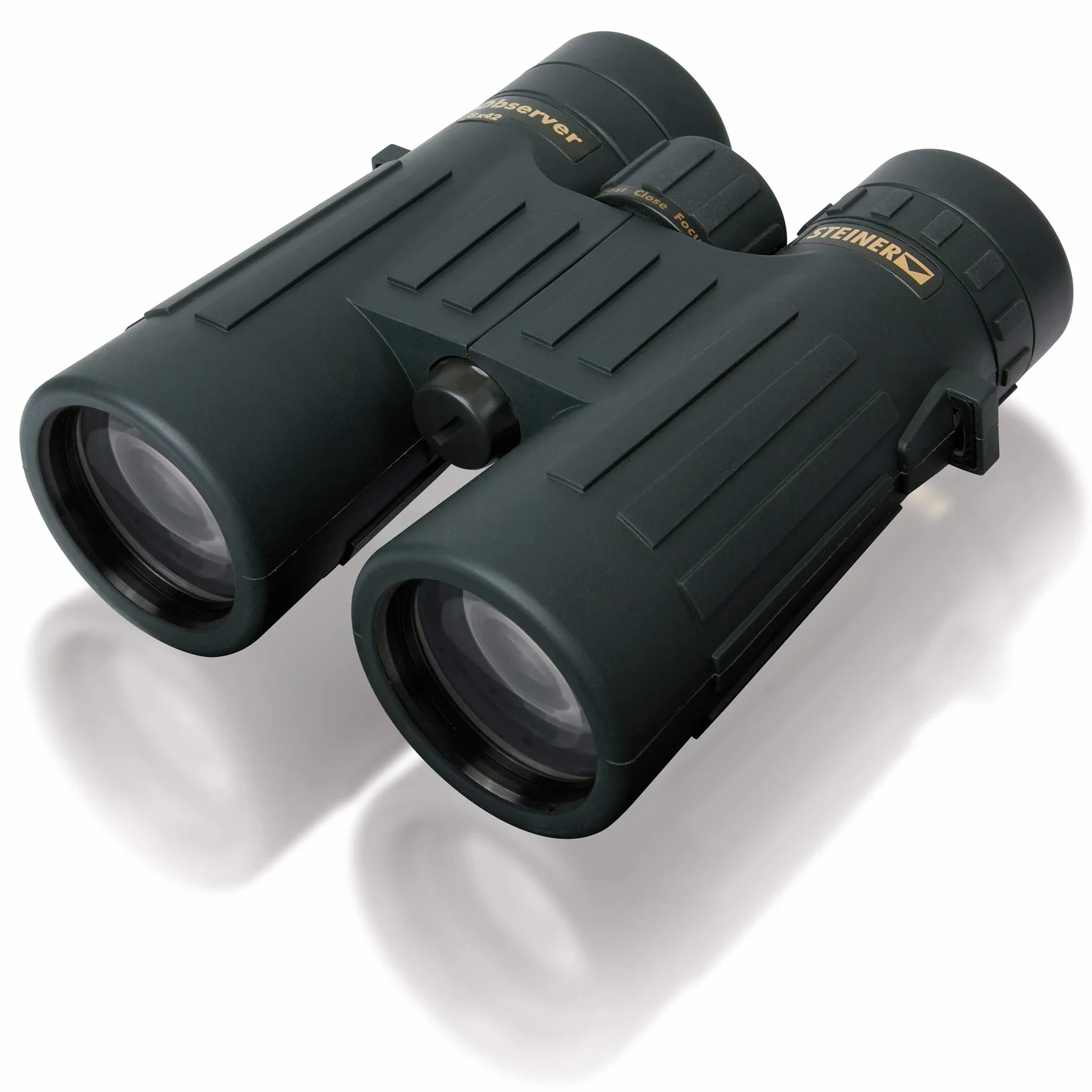 STEINER lornetka myśliwska Observer 8x42 - niemiecka optyka wysokiej jakości, wszechstronne, jasne i kontrastowe obrazy, lekka konstrukcja krawędzi dachu