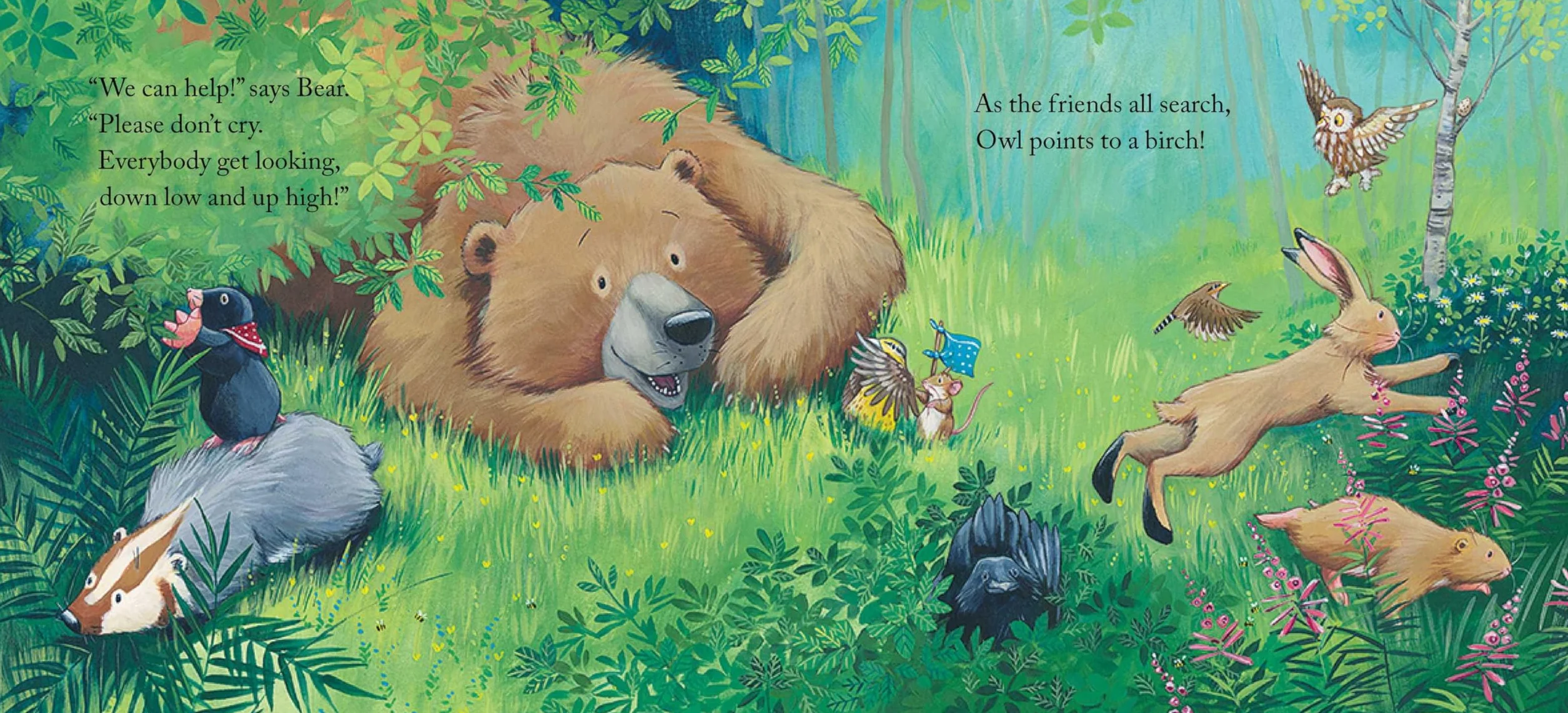 Bear Finds Eggs: An adorable Easter picture book